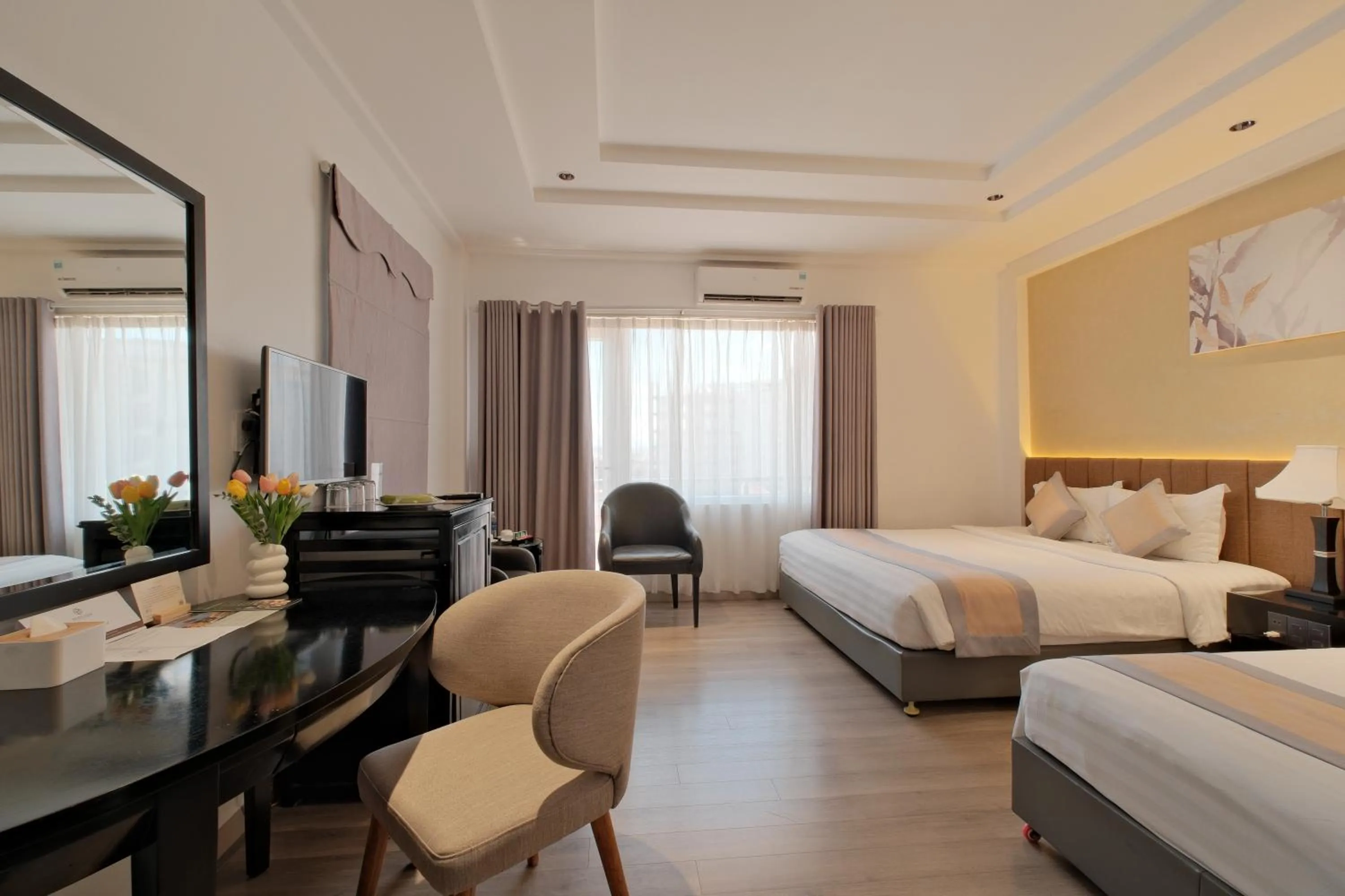 Bed in Rosaleen Boutique Hotel