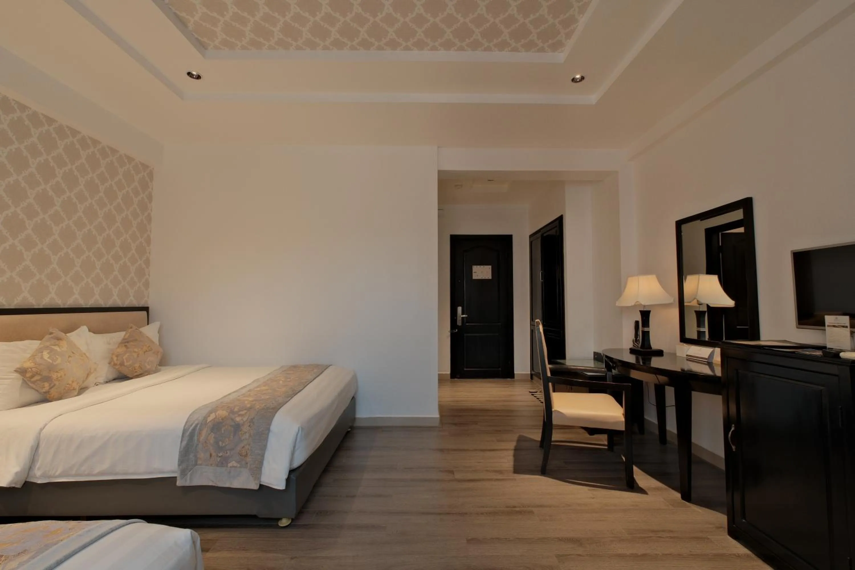 Bed in Rosaleen Boutique Hotel