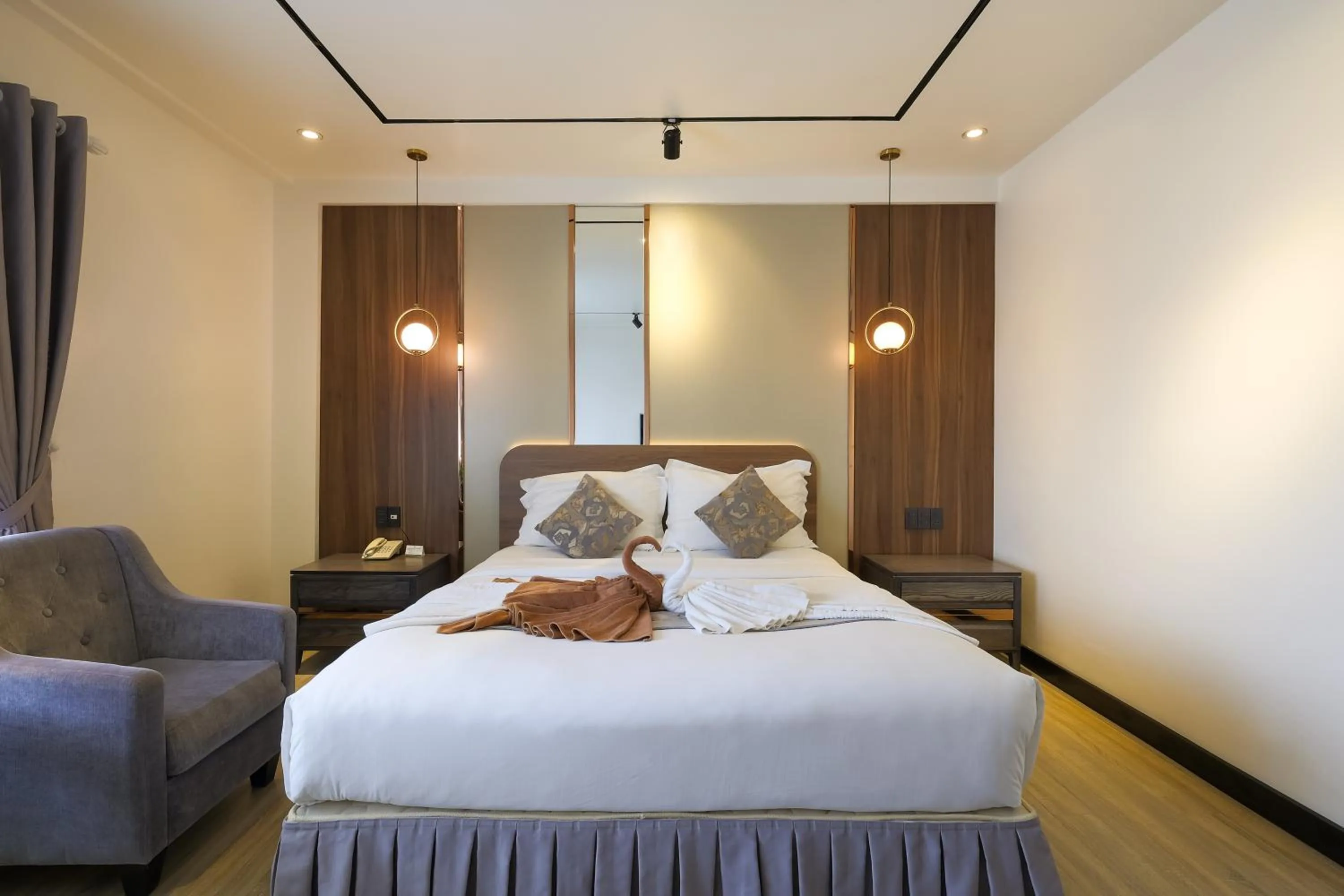 Bed in Rosaleen Boutique Hotel