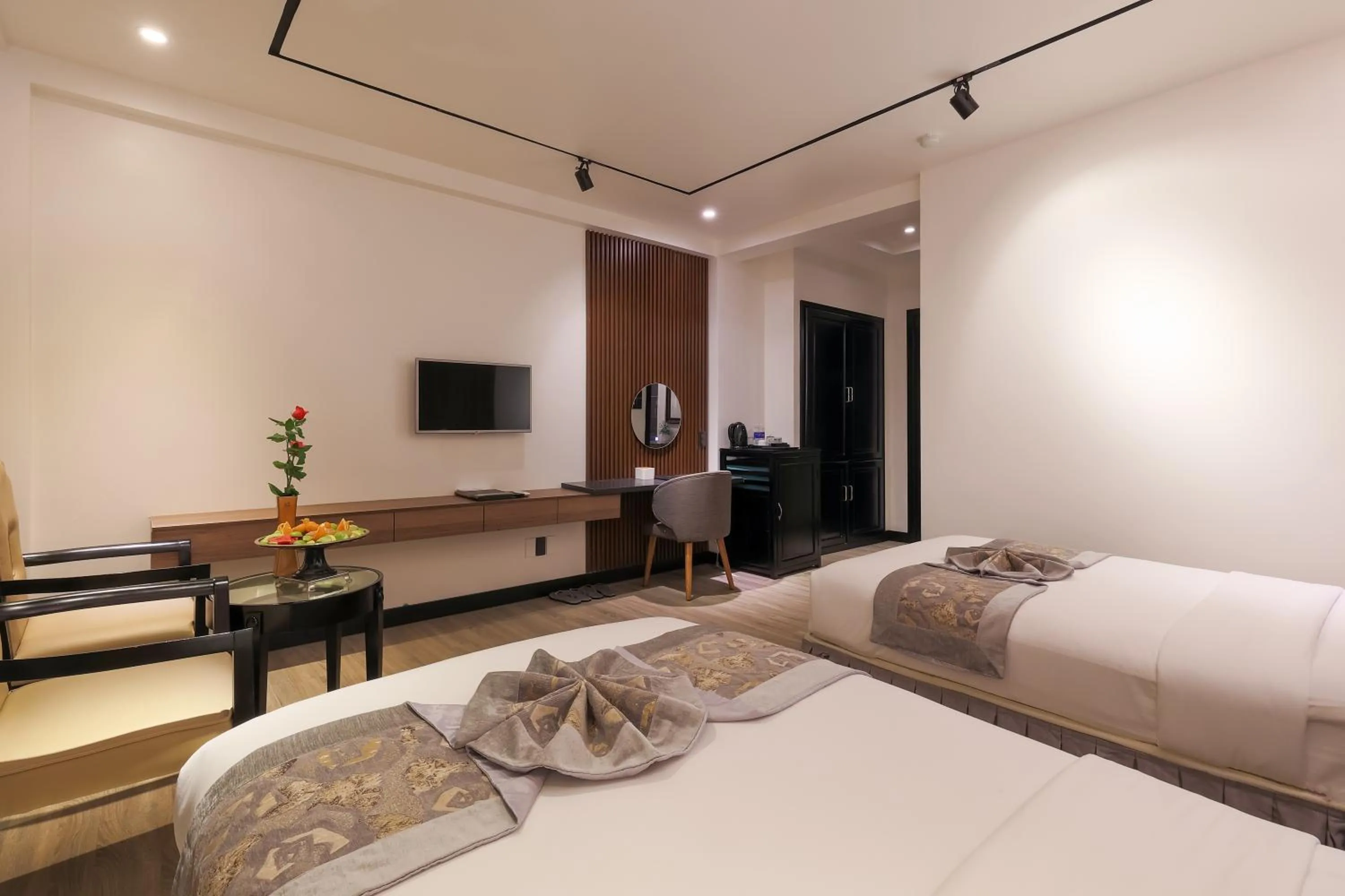 Bed in Rosaleen Boutique Hotel