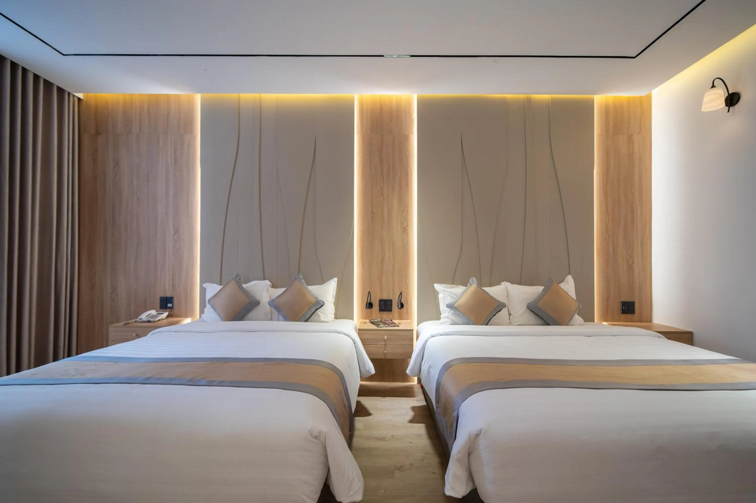 Bed in Rosaleen Boutique Hotel