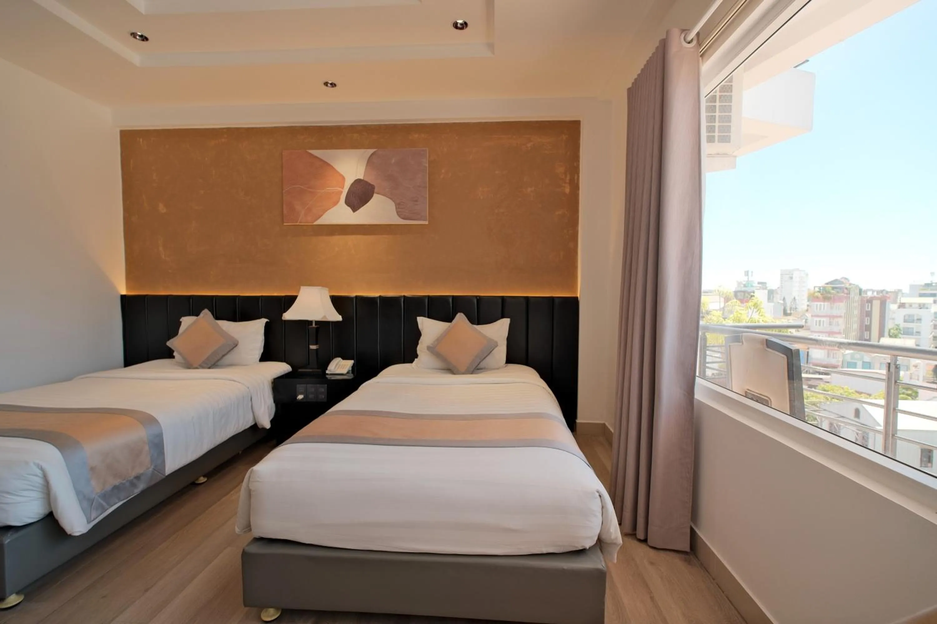 Bed in Rosaleen Boutique Hotel