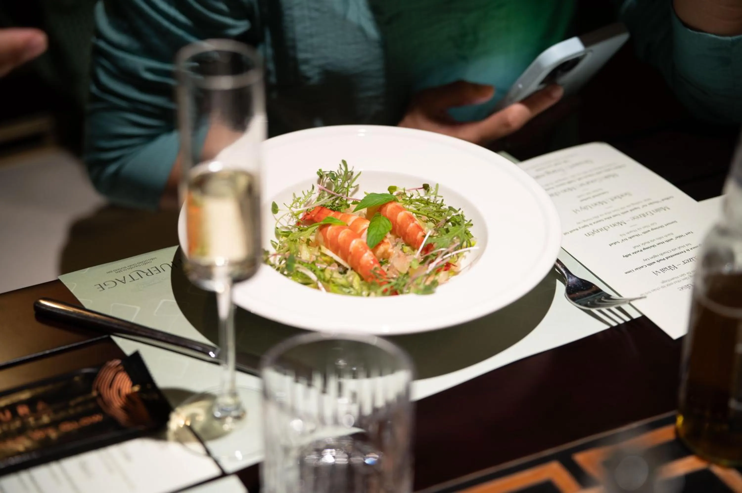 Restaurant/places to eat in Rosaleen Boutique Hotel