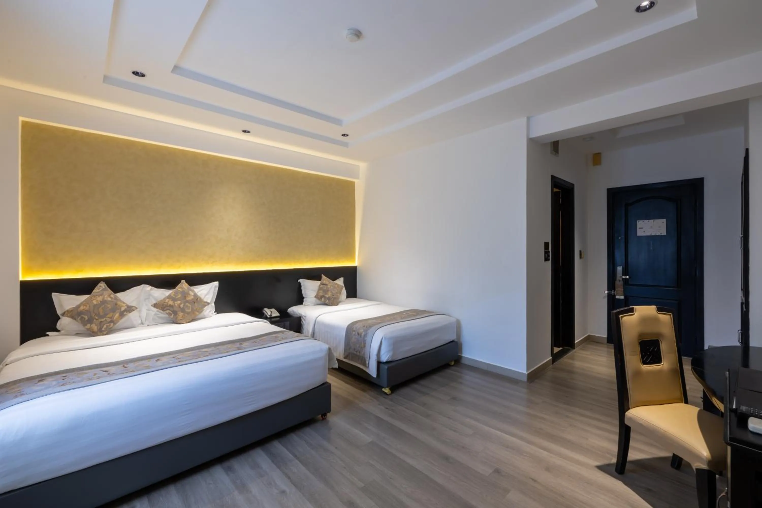 Bed in Rosaleen Boutique Hotel