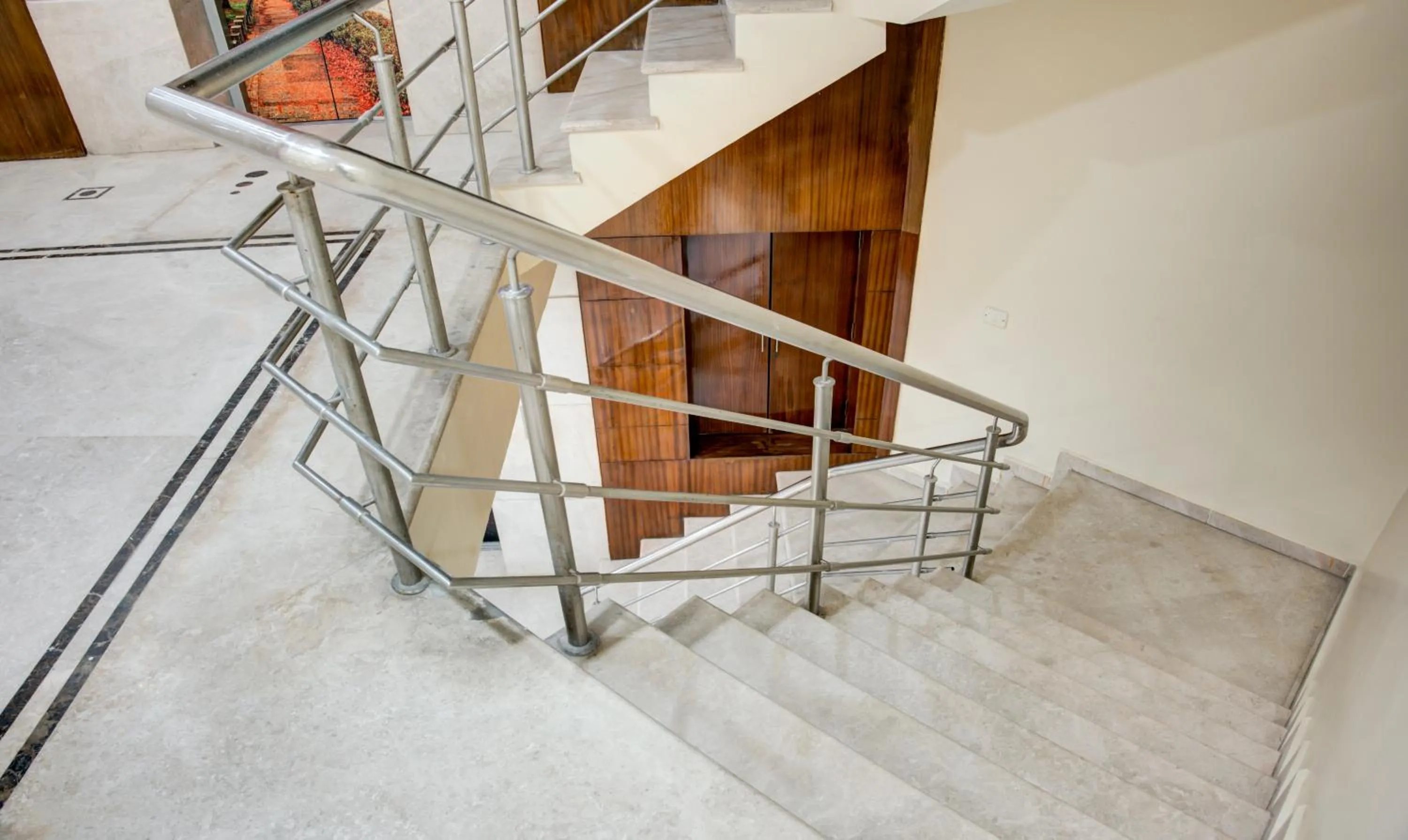 Lobby or reception in Treebo Golden Inn, 700 Mtrs From Promenade Beach