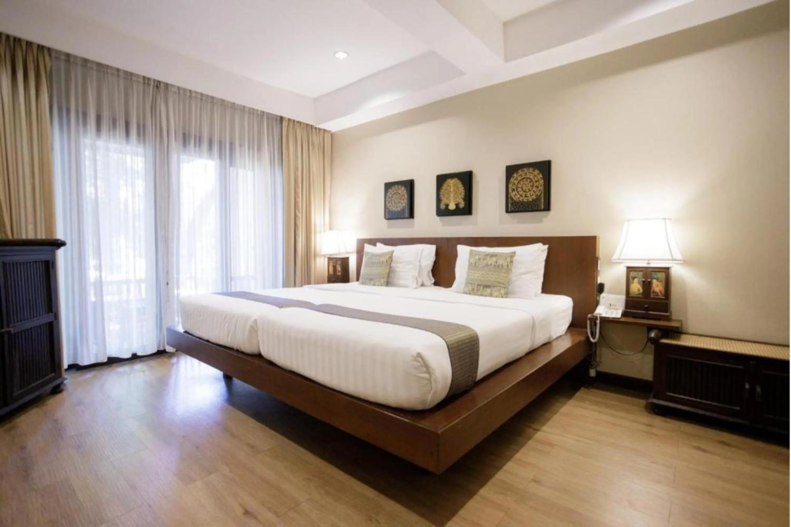 Bedroom, Bed in Lanna Dusita Riverside Boutique Resort