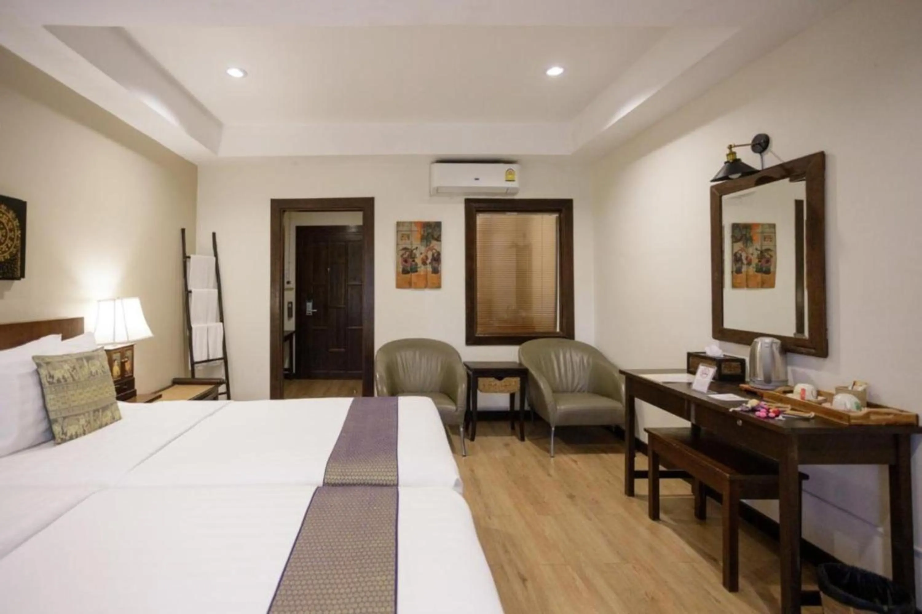 Bedroom, Bed in Lanna Dusita Riverside Boutique Resort