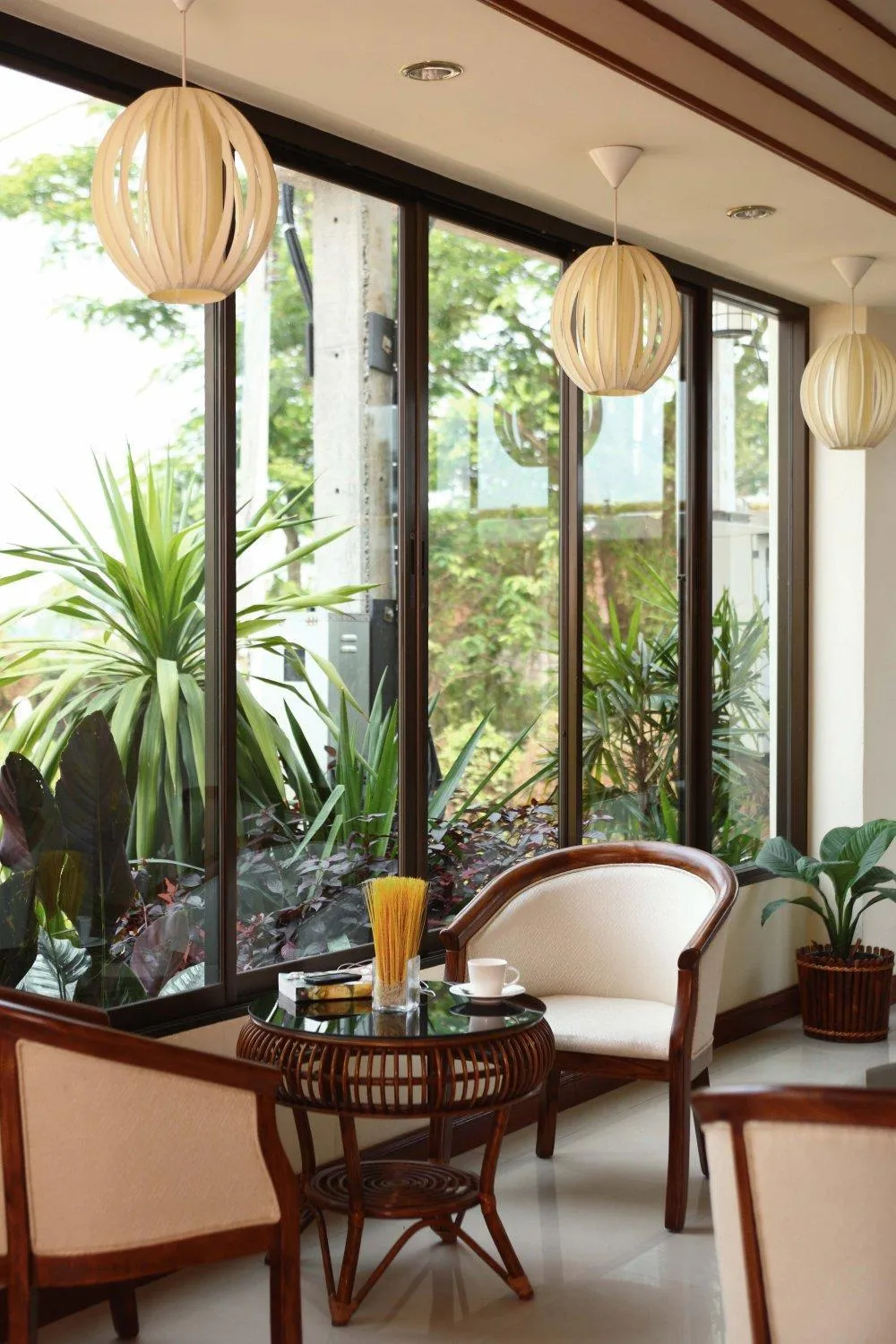 Lounge or bar in The Palm Garden Hotel