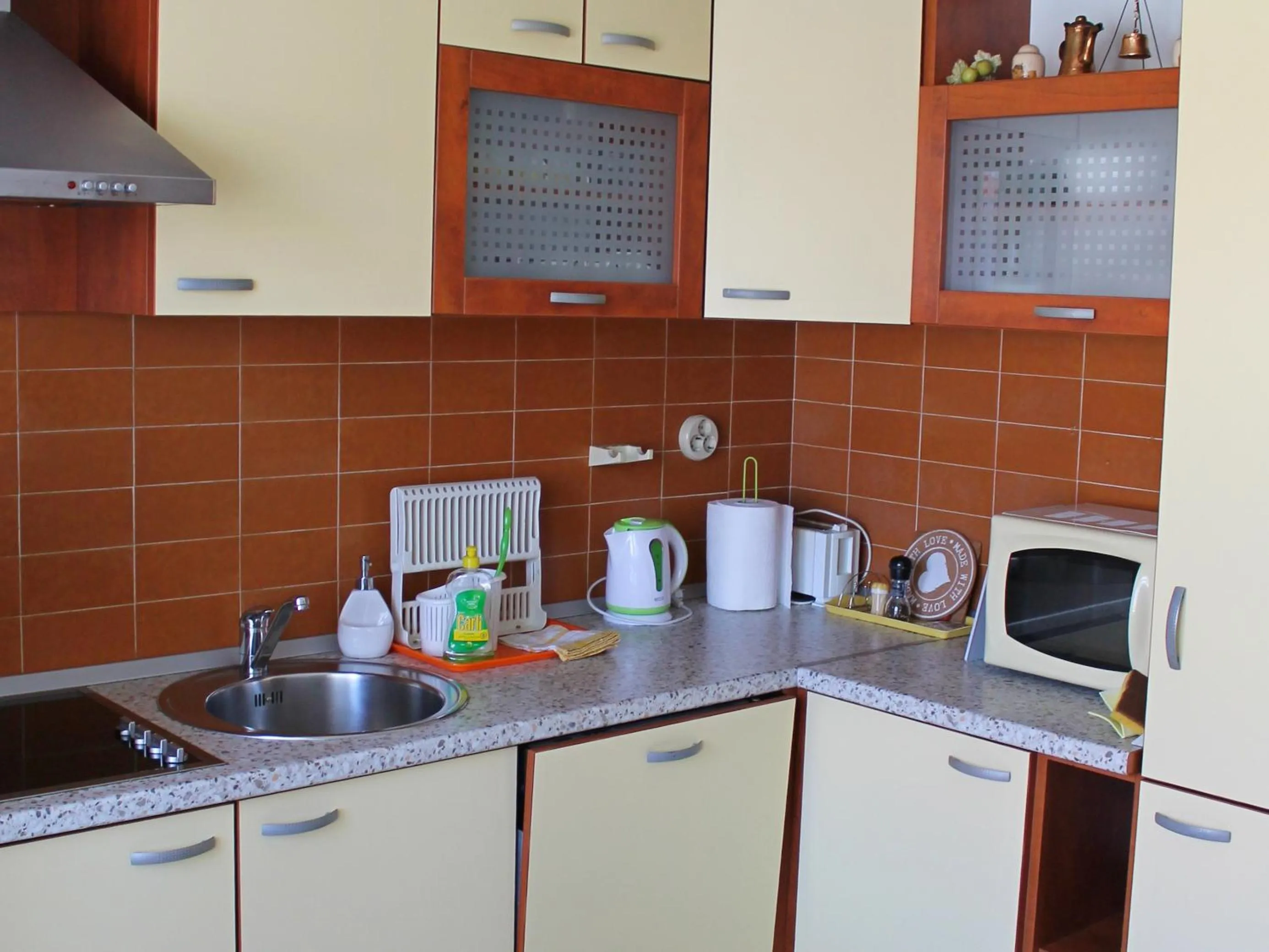 Kitchen or kitchenette in Apartments Katija