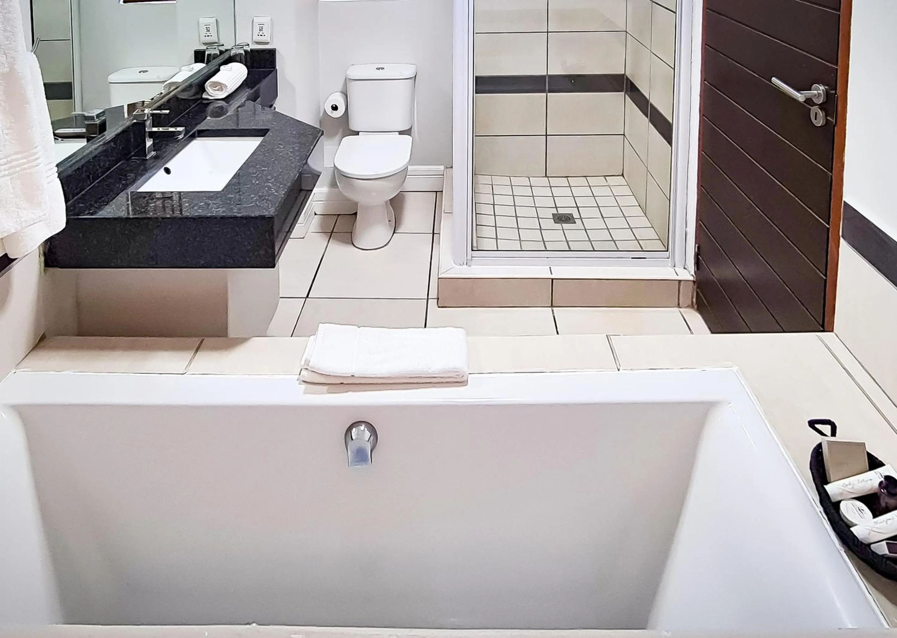 Shower in Jozini Tiger Lodge & Spa by Dream Resorts