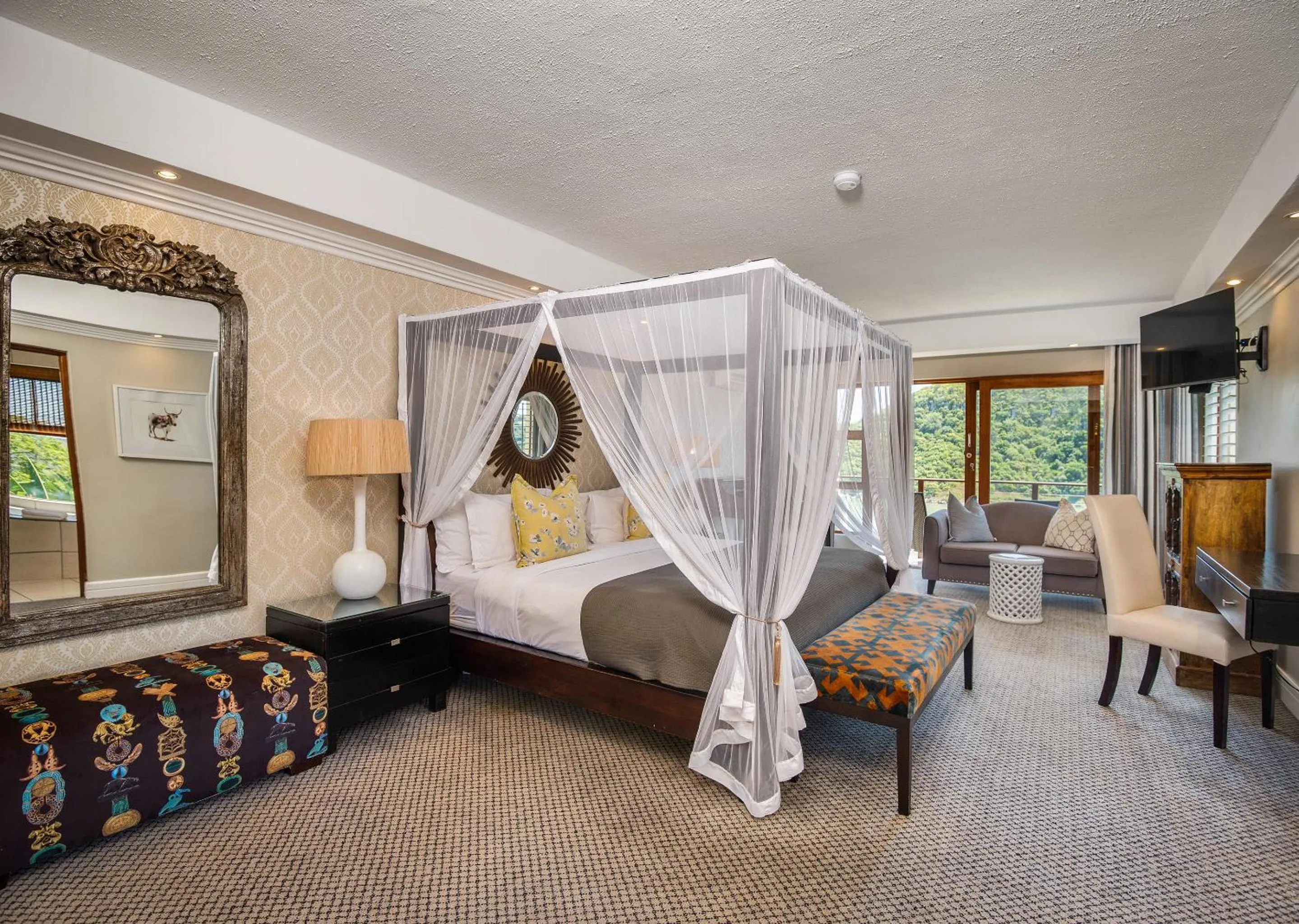 Bed in Jozini Tiger Lodge & Spa by Dream Resorts