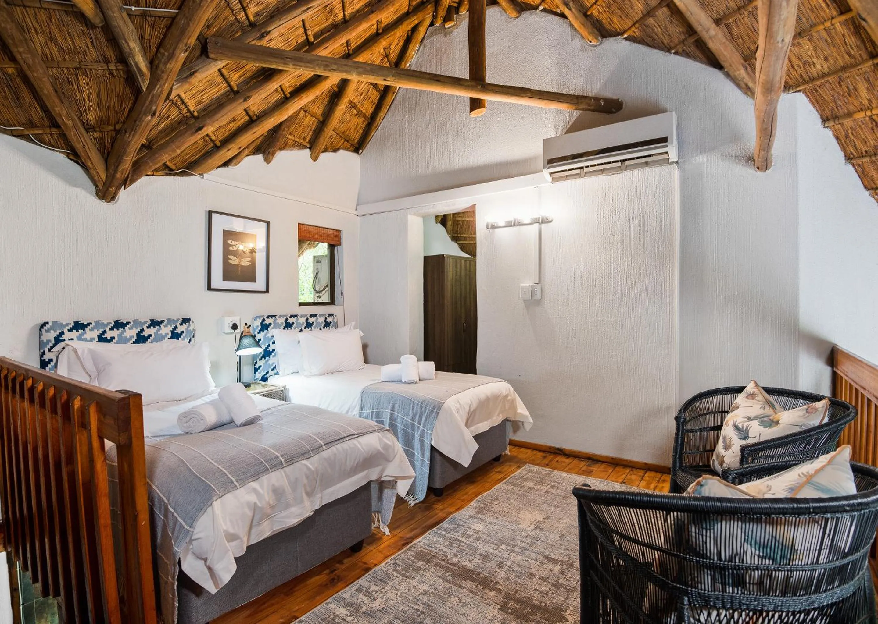 Bed in Jozini Tiger Lodge & Spa by Dream Resorts