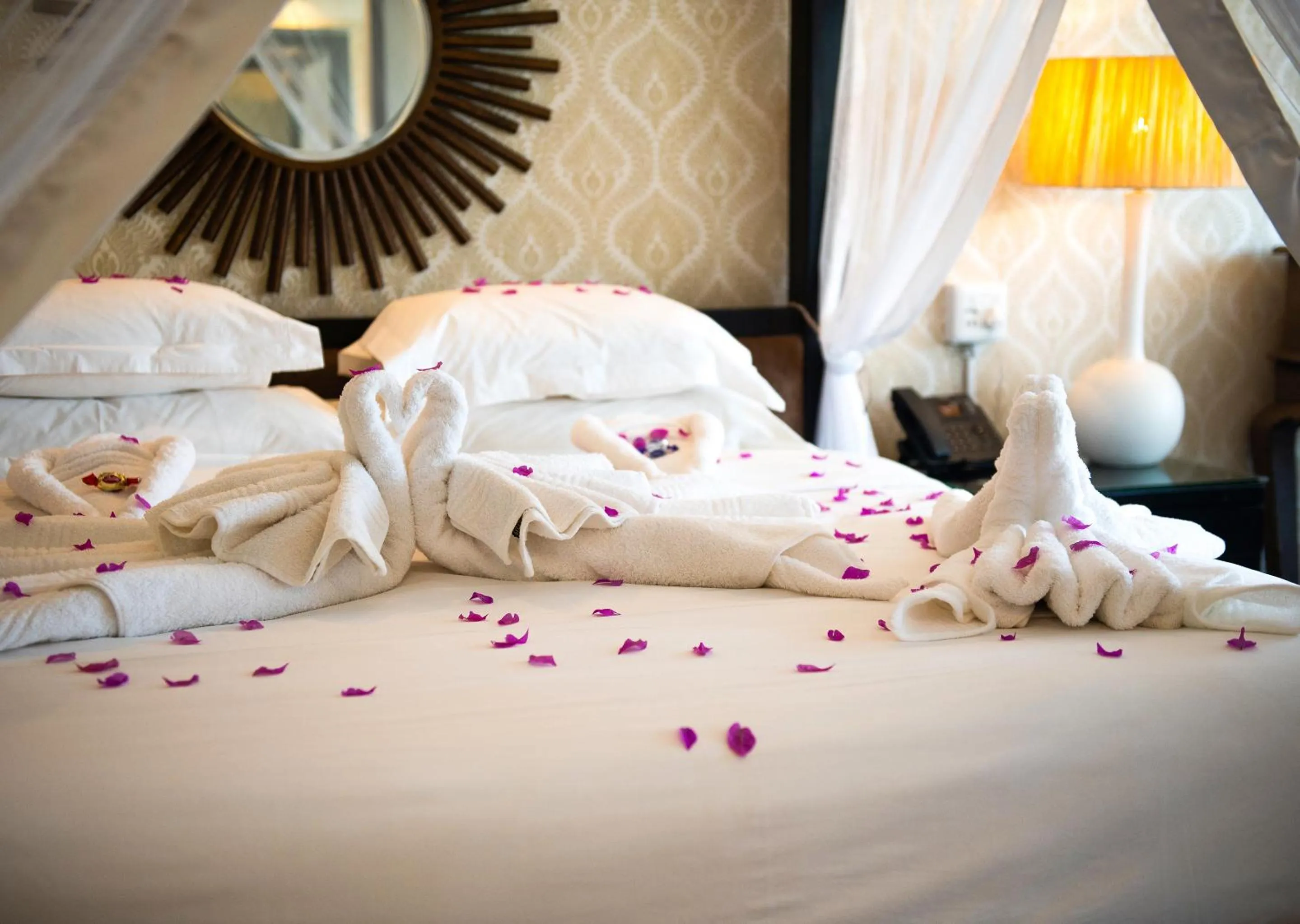 Bed in Jozini Tiger Lodge & Spa by Dream Resorts