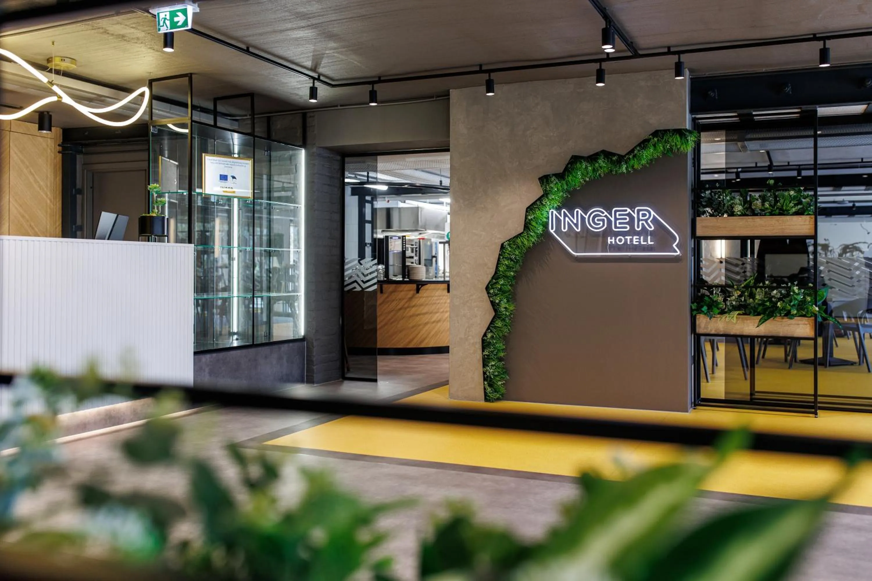 Property logo or sign in Inger Hotell