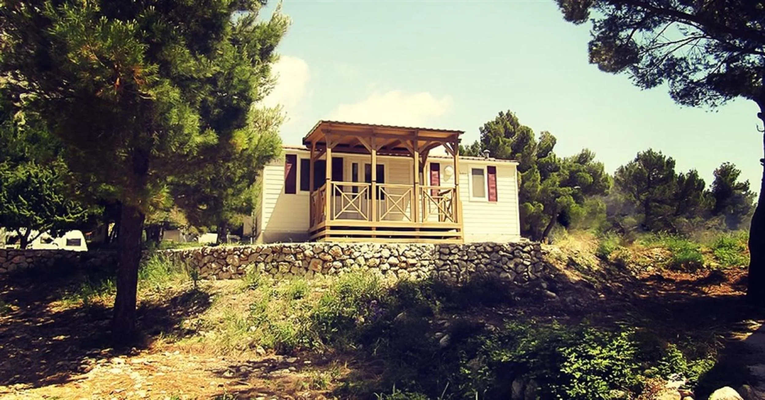 Facade/entrance in Victoria Mobilhome Camping Dole-Živogošče