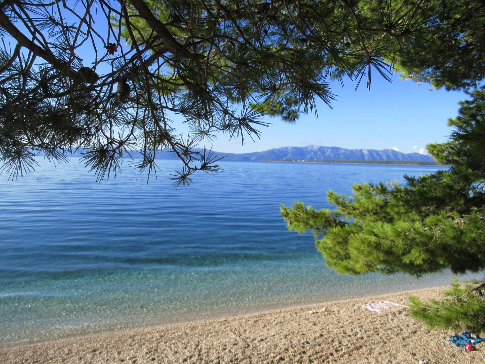 Natural landscape in Victoria Mobilhome Camping Dole-Živogošče