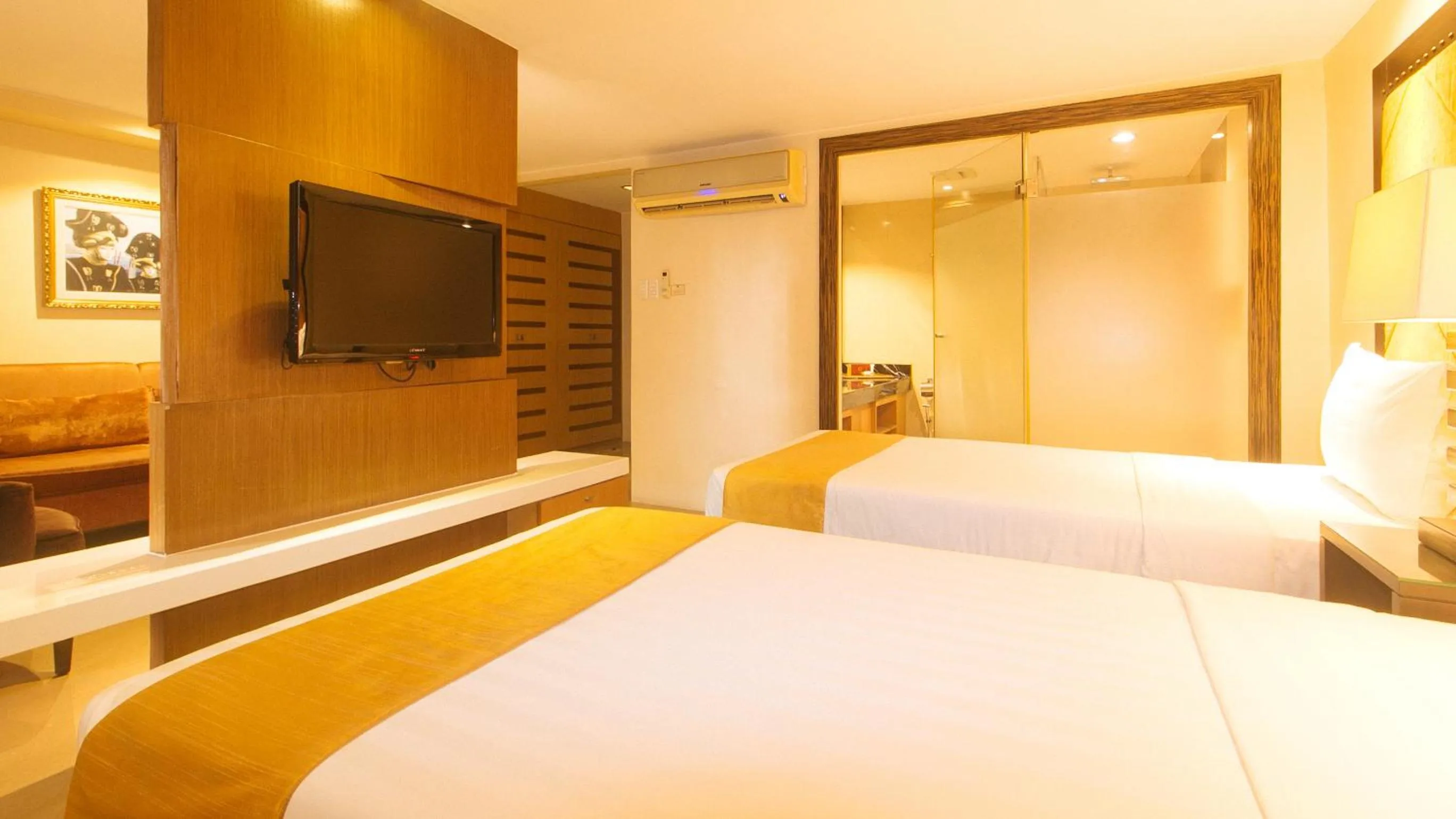 Bed in Torre Venezia Suites