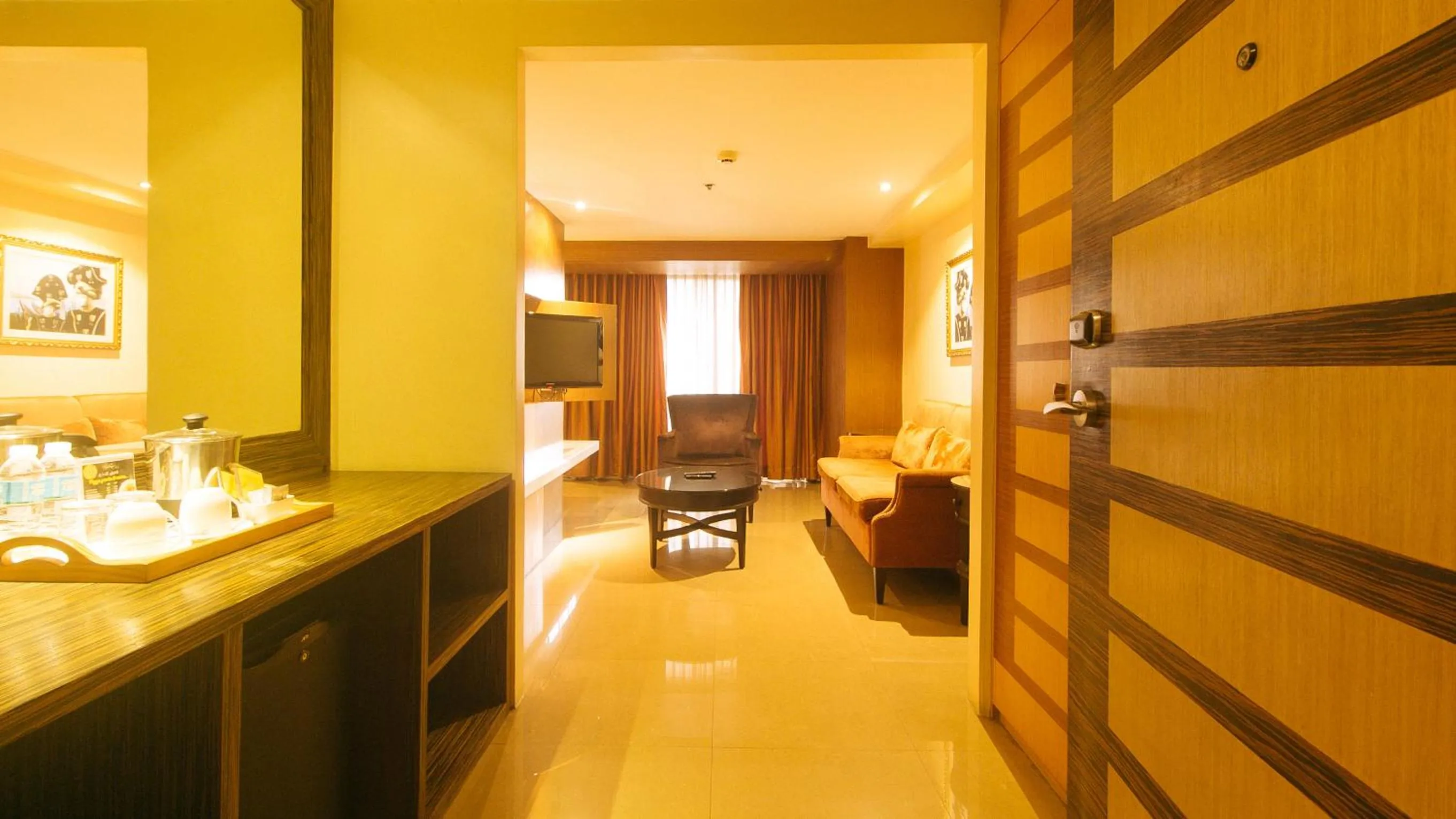 Bed in Torre Venezia Suites