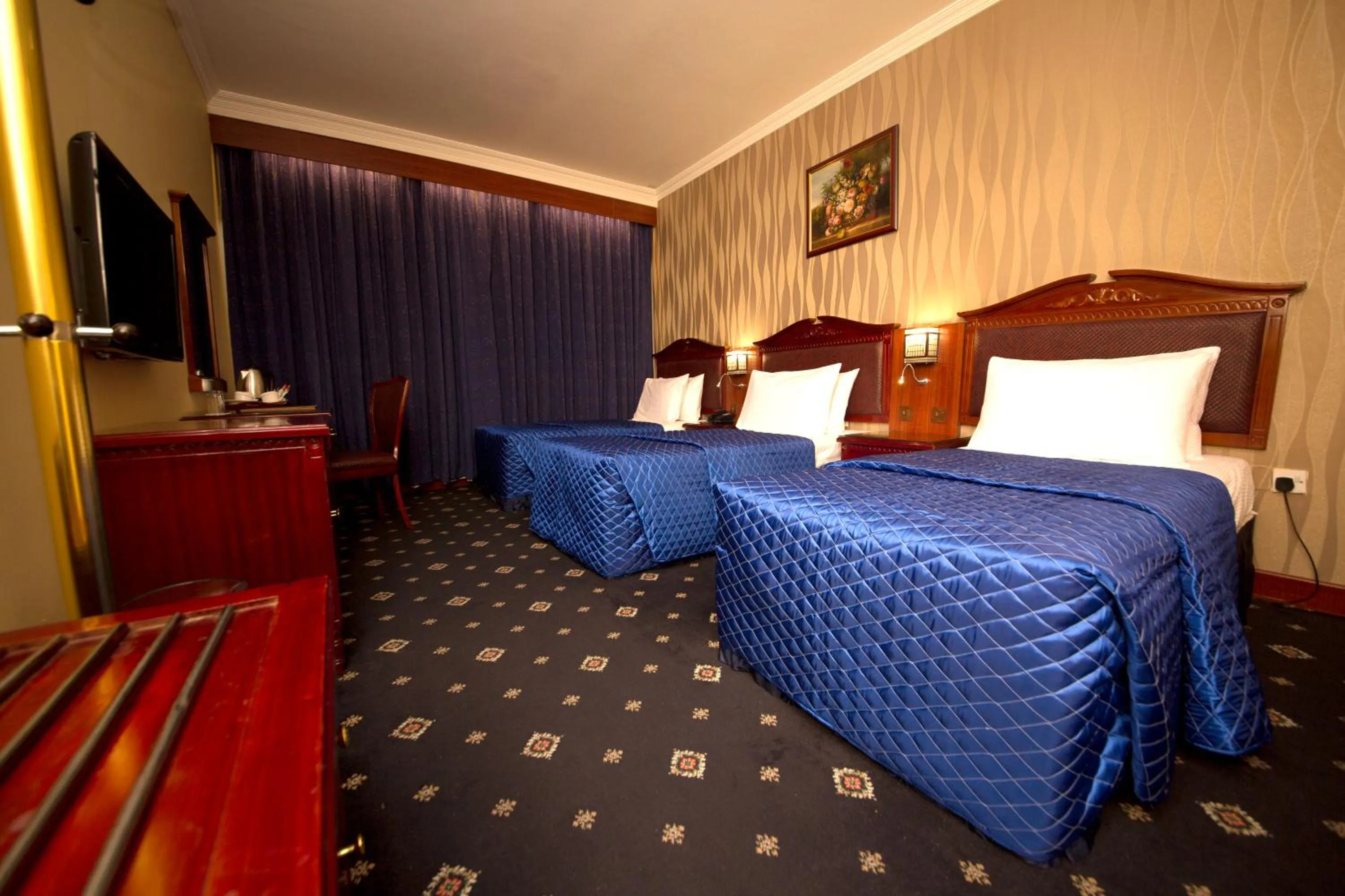 Photo of the whole room, Bed in Mount Royal Hotel