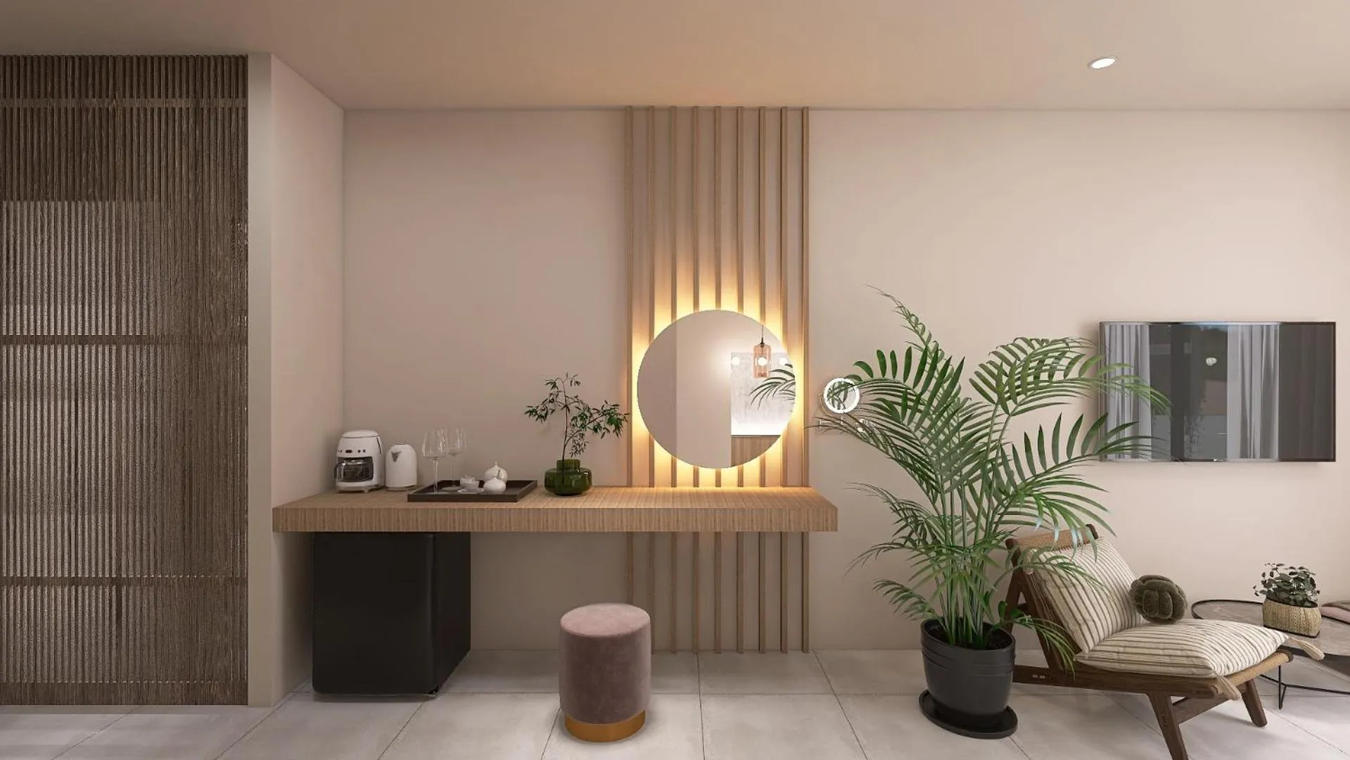 Coffee/tea facilities in South Coast Hotel