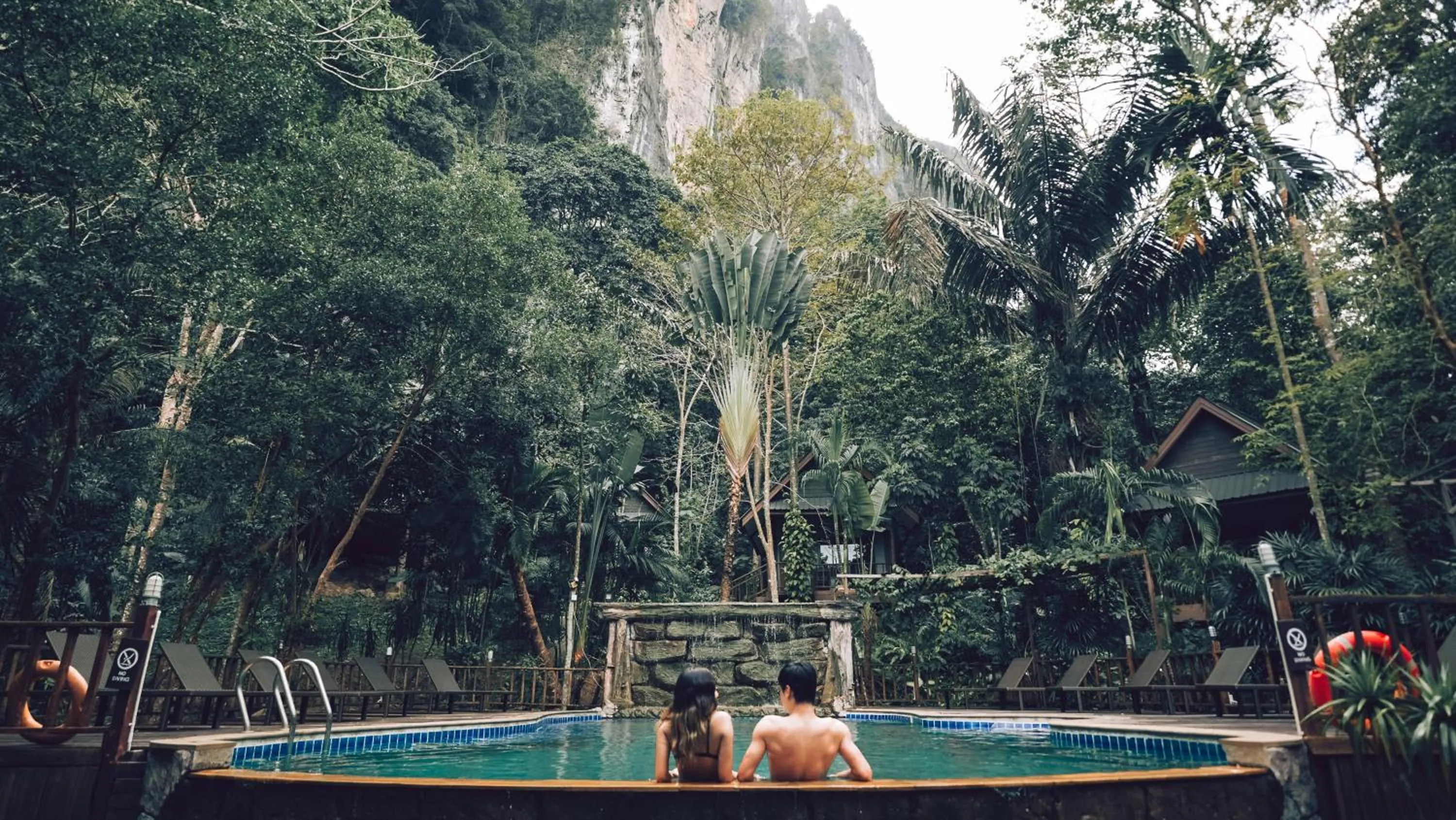 Swimming pool in The Vatika Resort and Spa