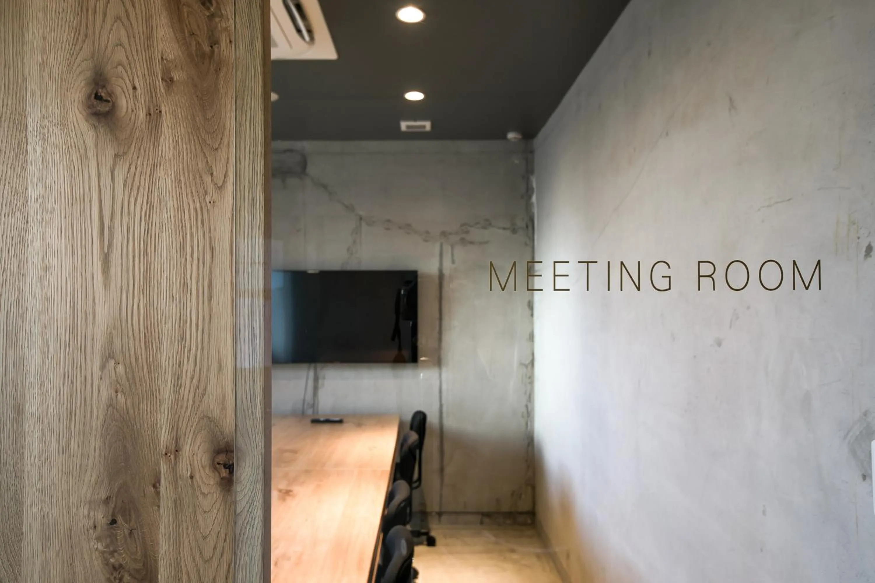 Meeting/conference room in KUMU Kanazawa by THE SHARE HOTELS