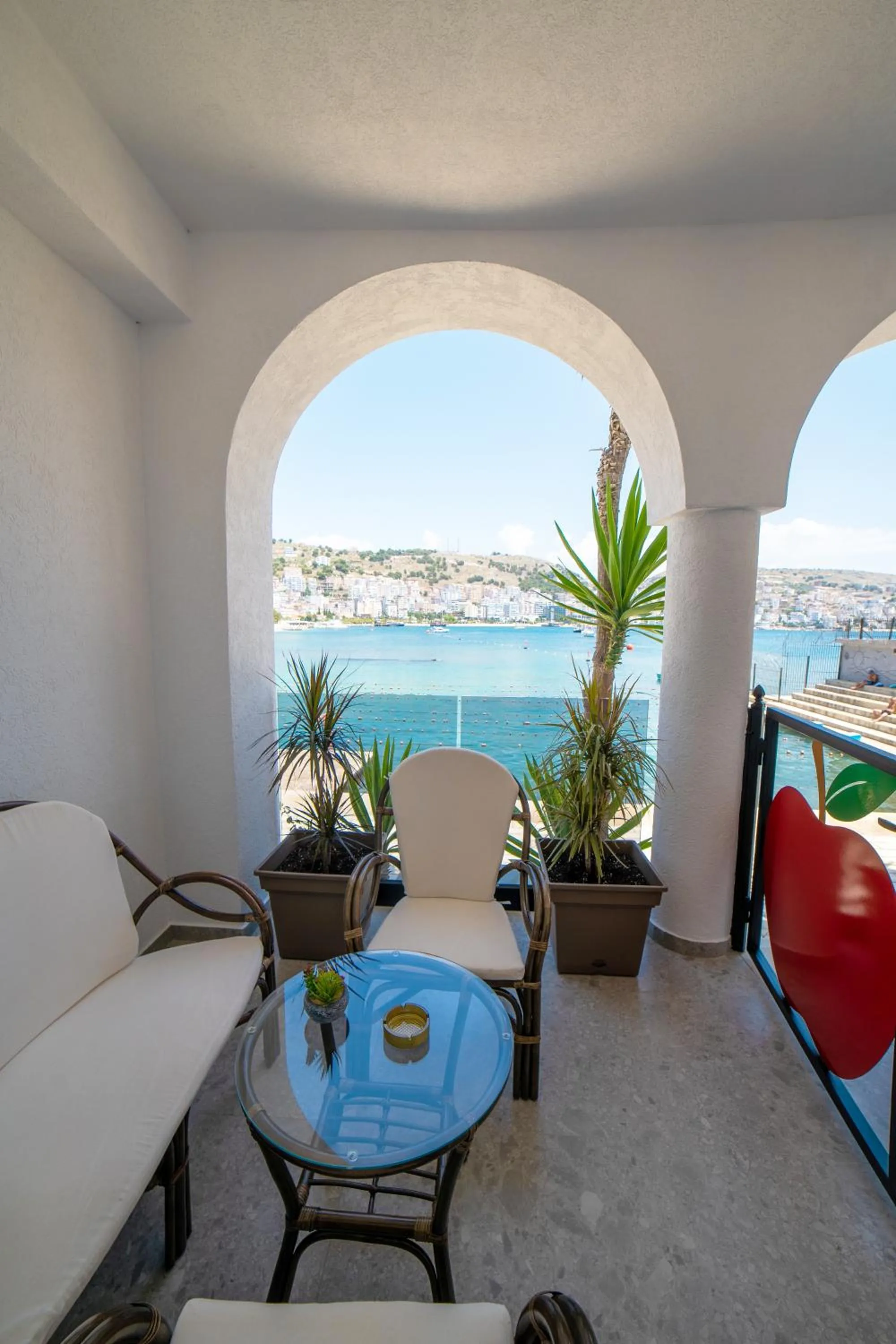 Patio in Adam & Eve Suites