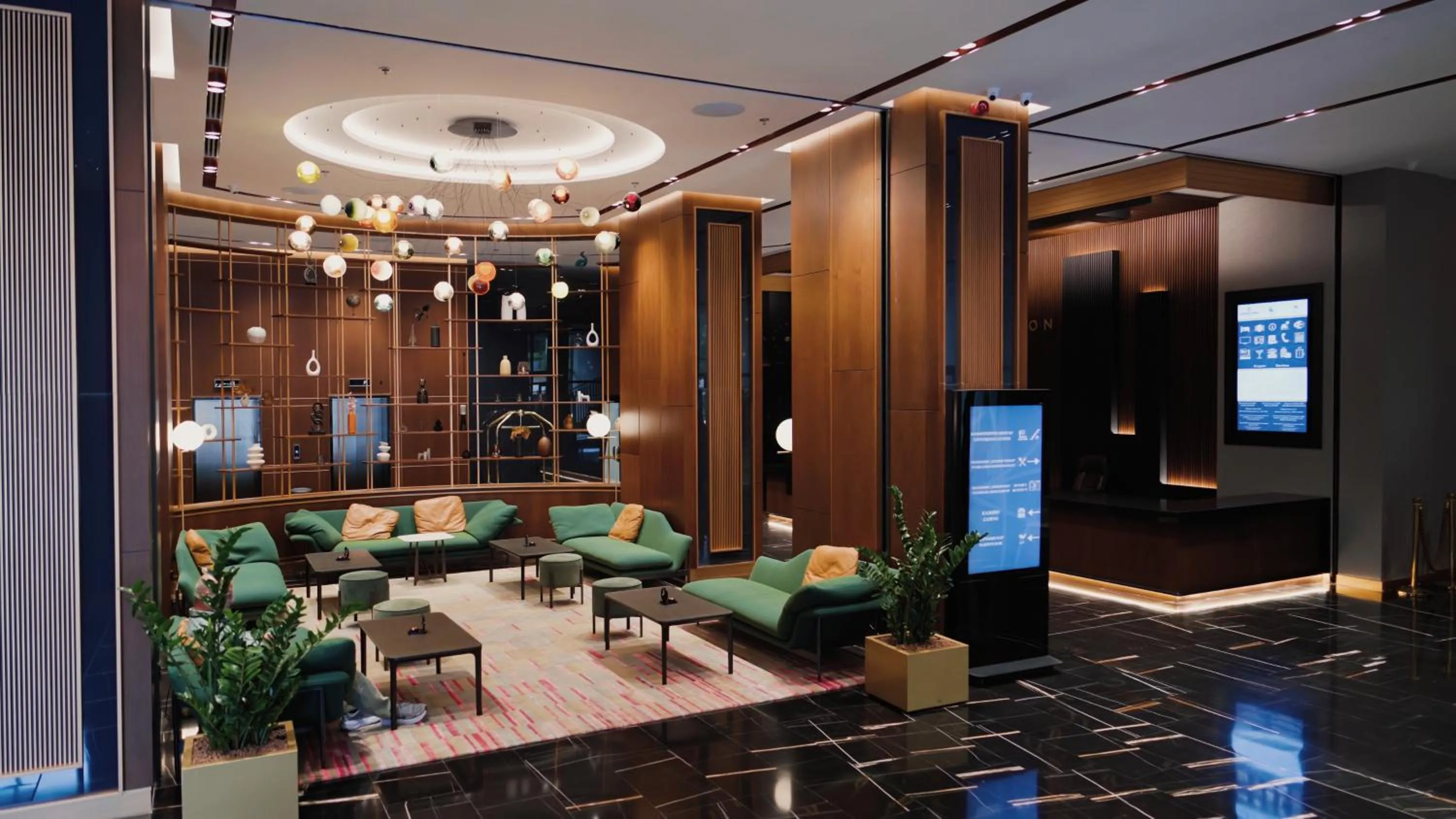 Lobby or reception in Hotel Cherno More