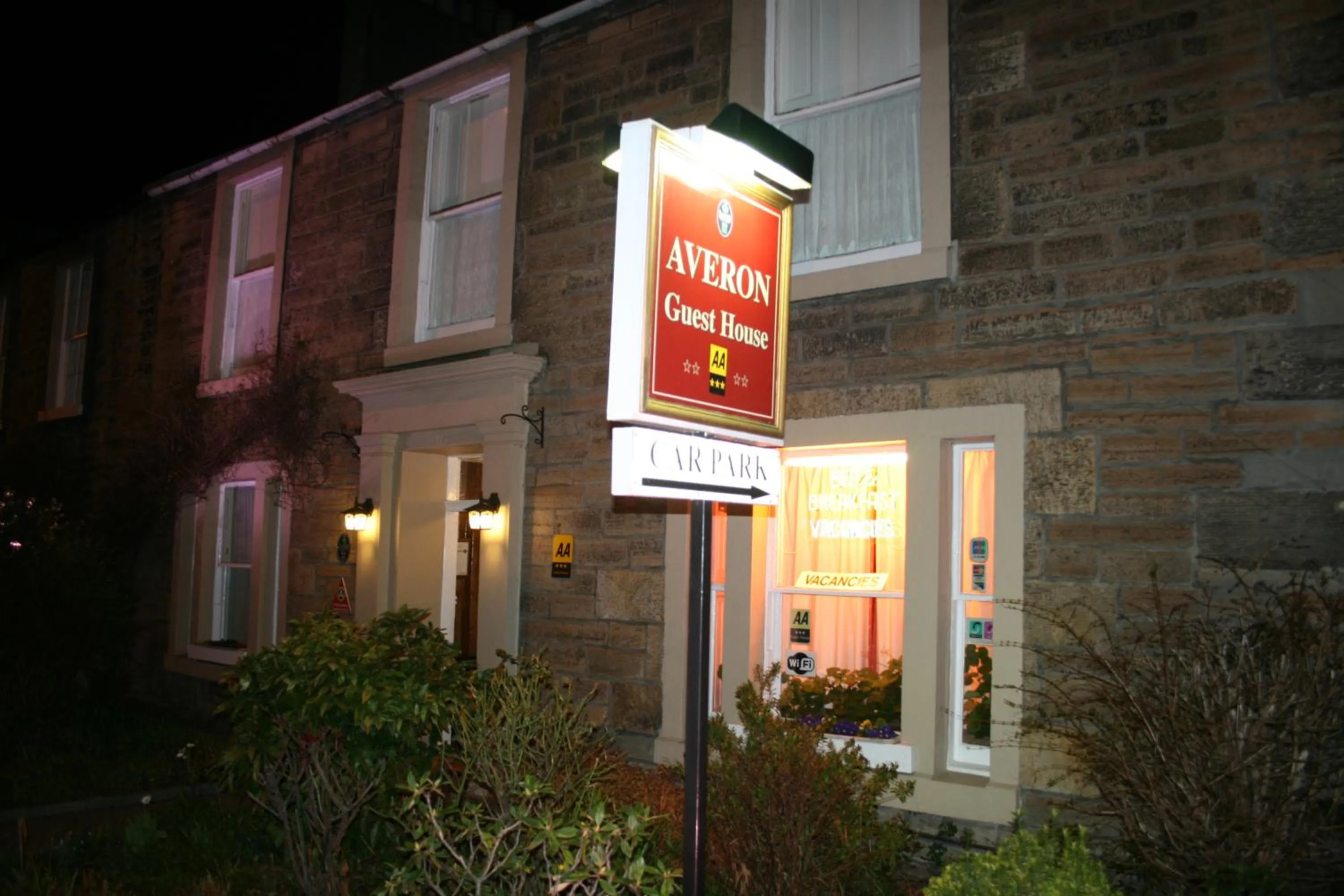 Garden in Averon Guest House