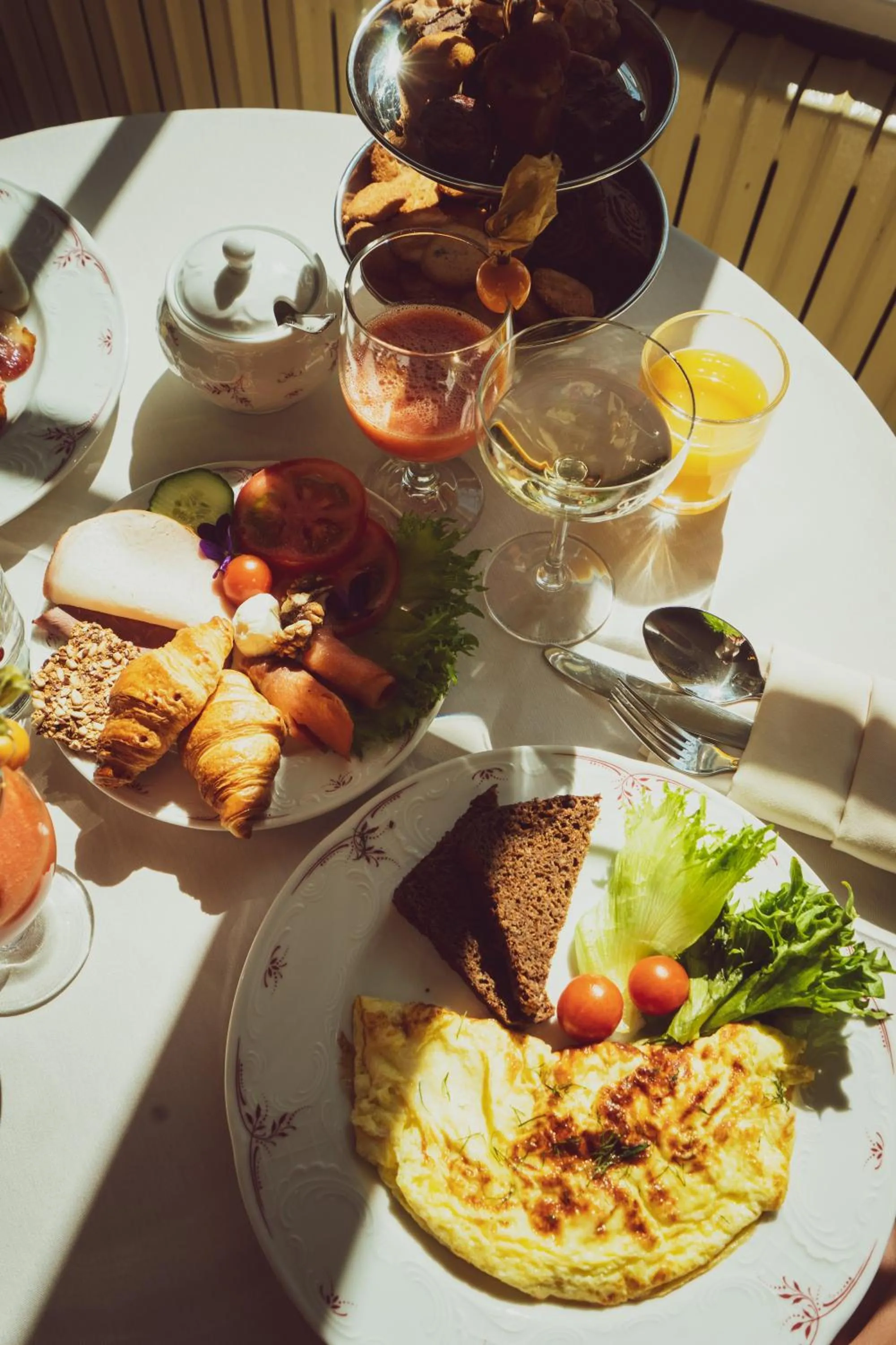 Breakfast in Ekesparre Boutique Hotel