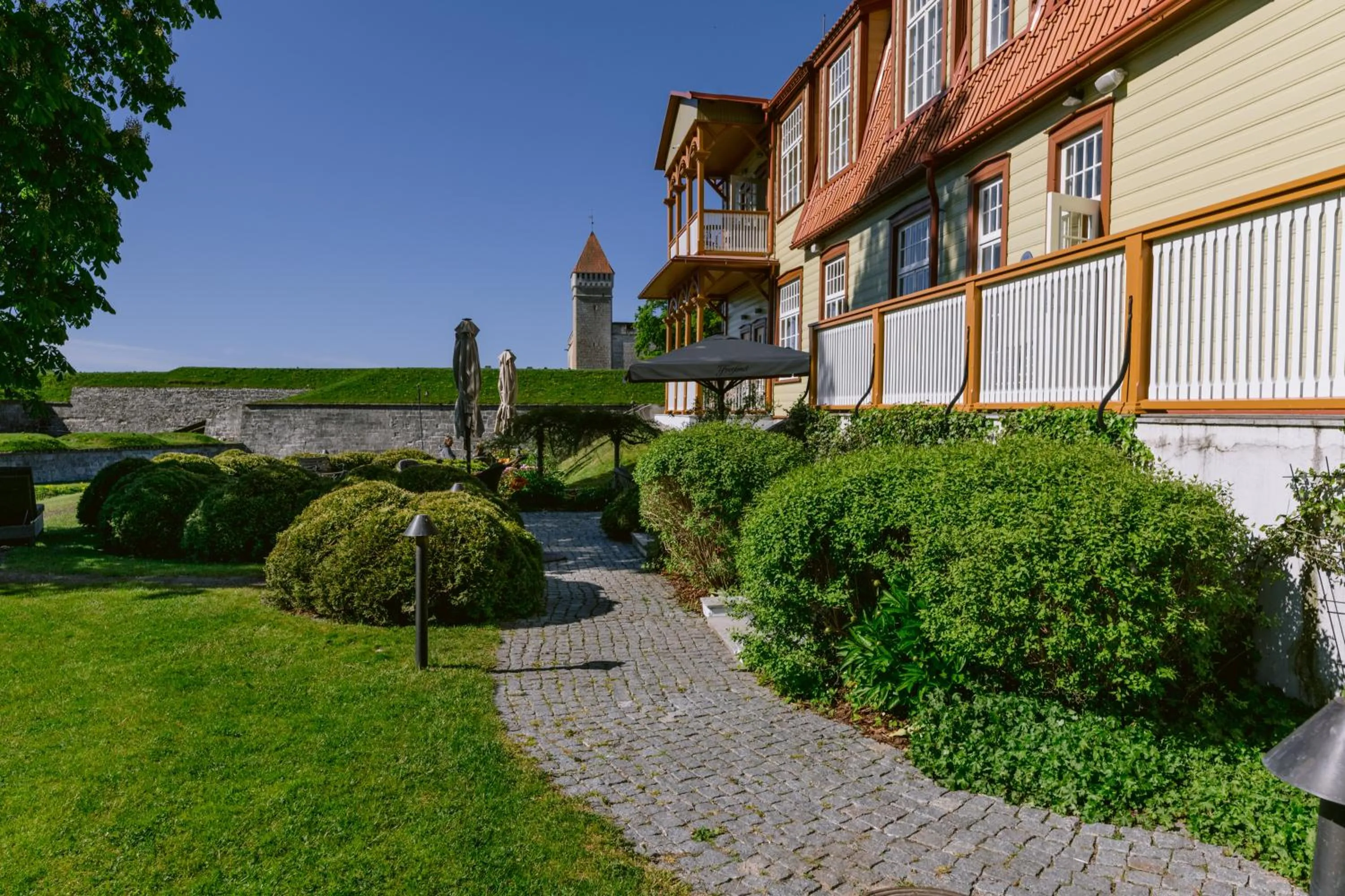 Garden in Ekesparre Boutique Hotel