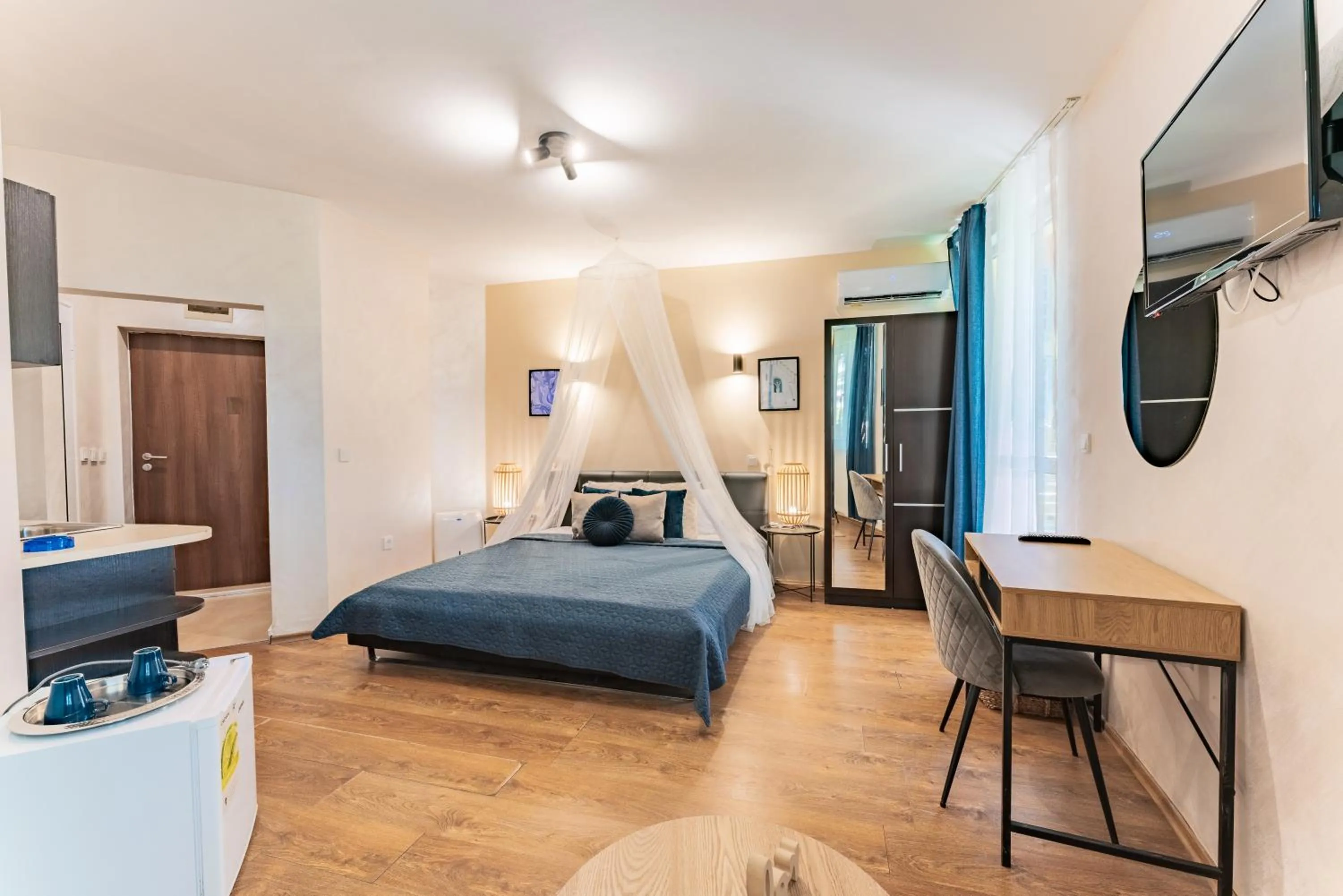 Bed in Sunrise Hotel