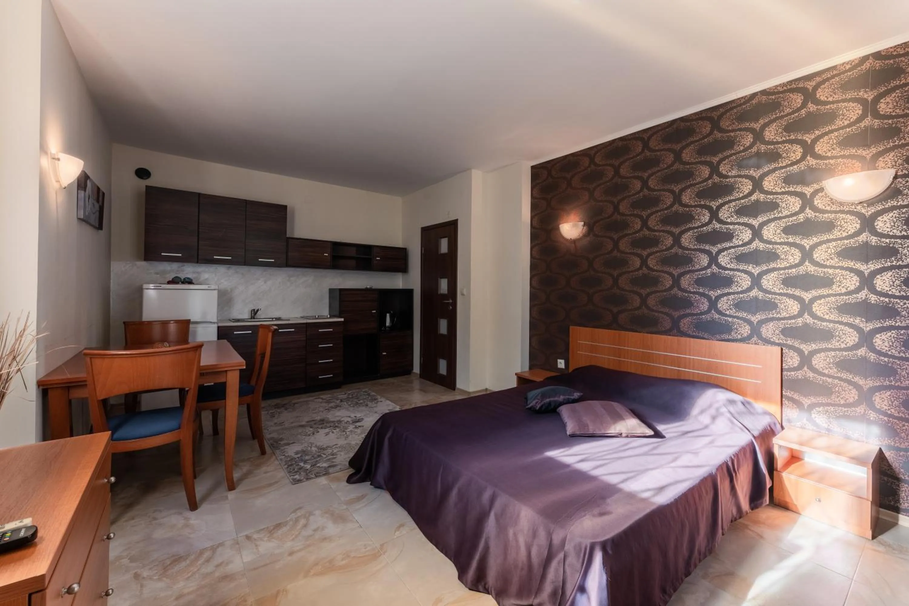 Bed in Sunrise Hotel