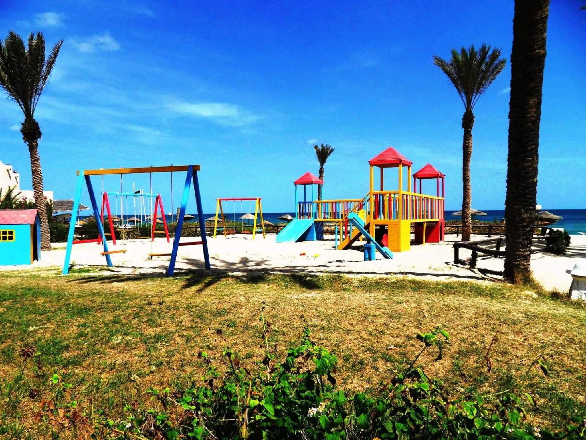 Children play ground in Zita Beach Resort