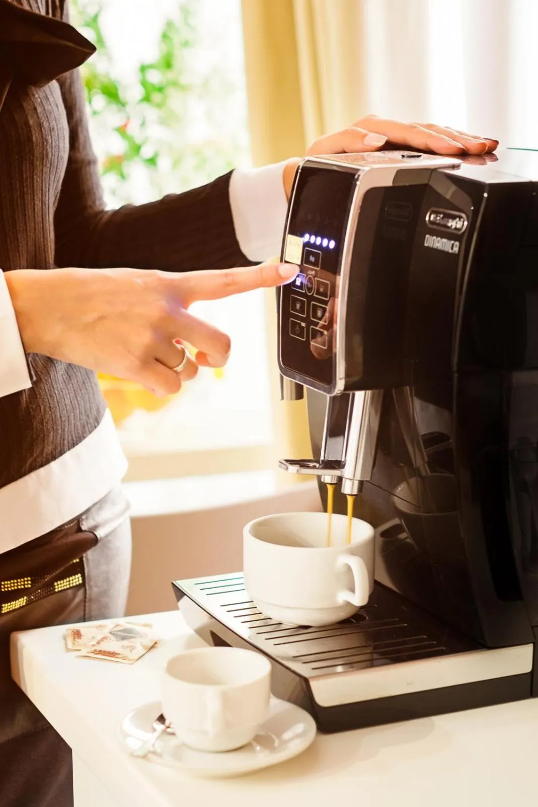 Food and drinks in Vela Rooms