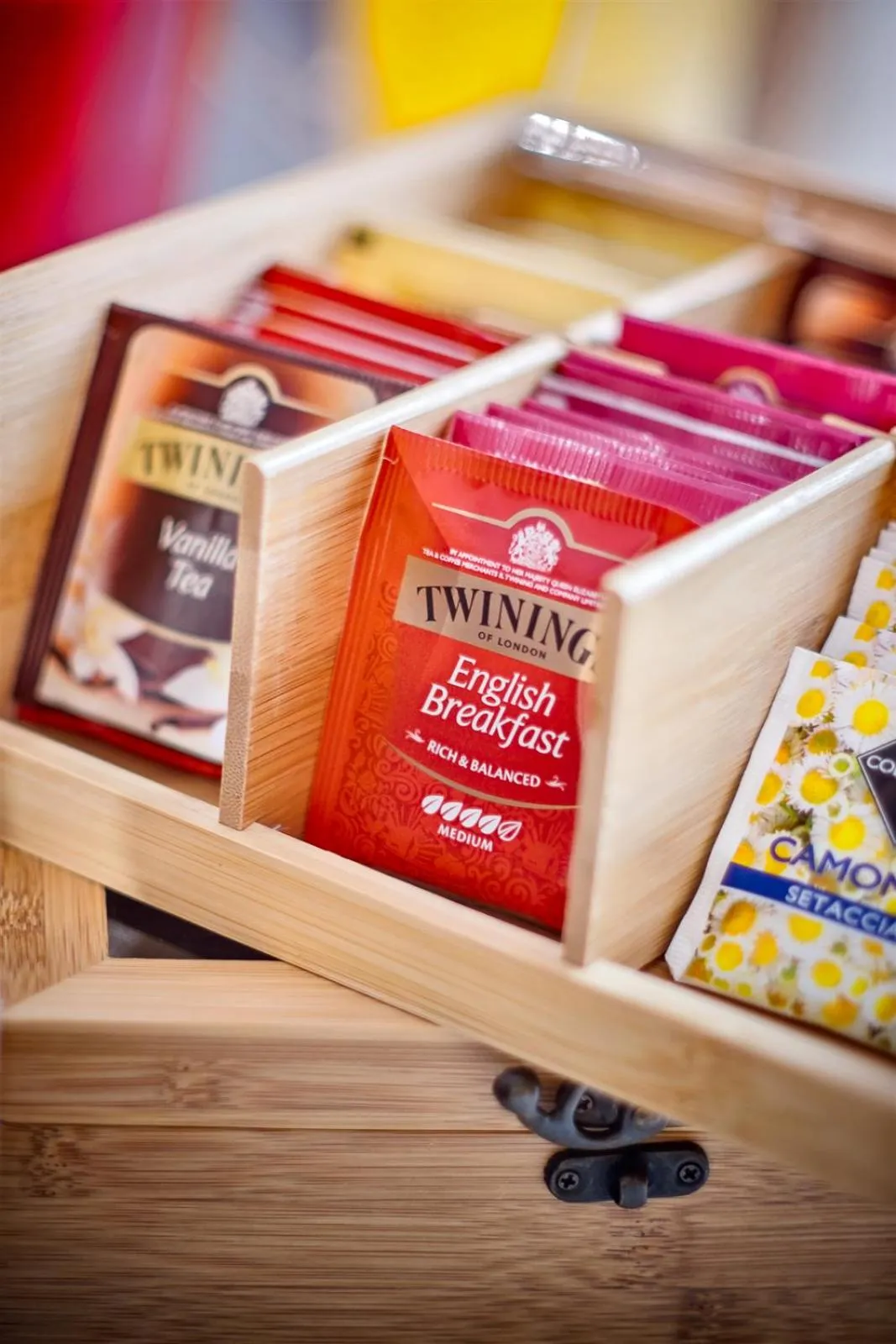 Food and drinks in Vela Rooms