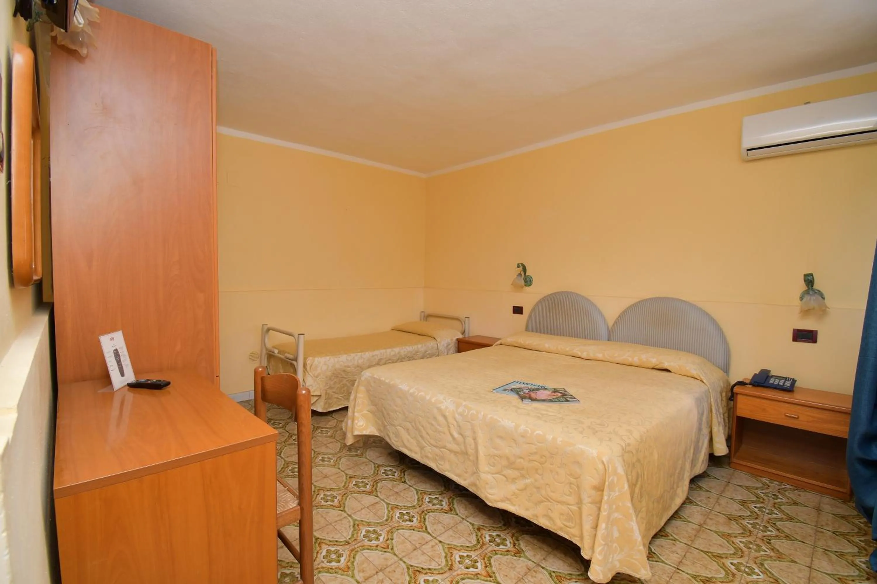 Bed in Hotel Villa Franca