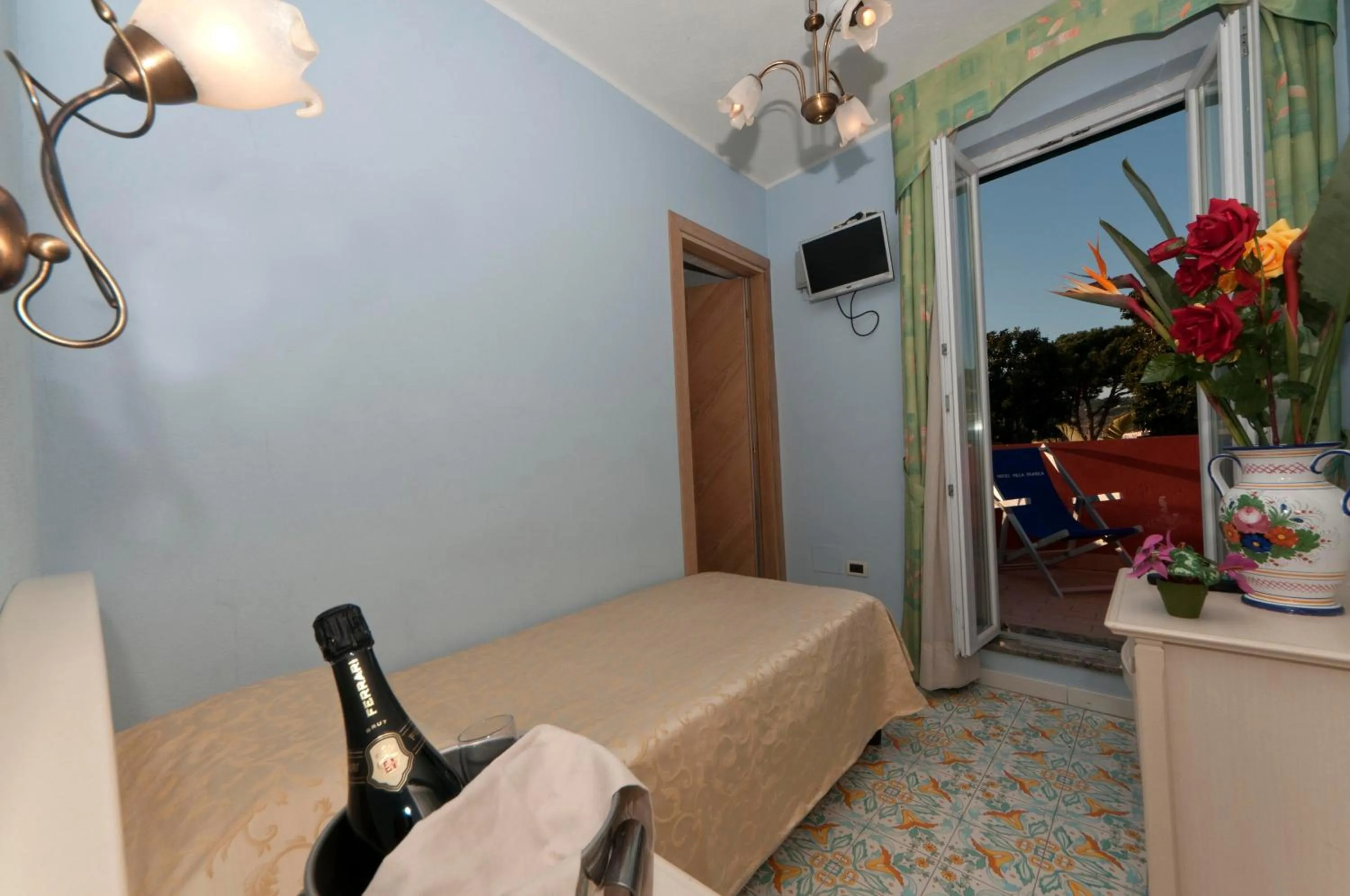 Bedroom, Bed in Hotel Villa Franca