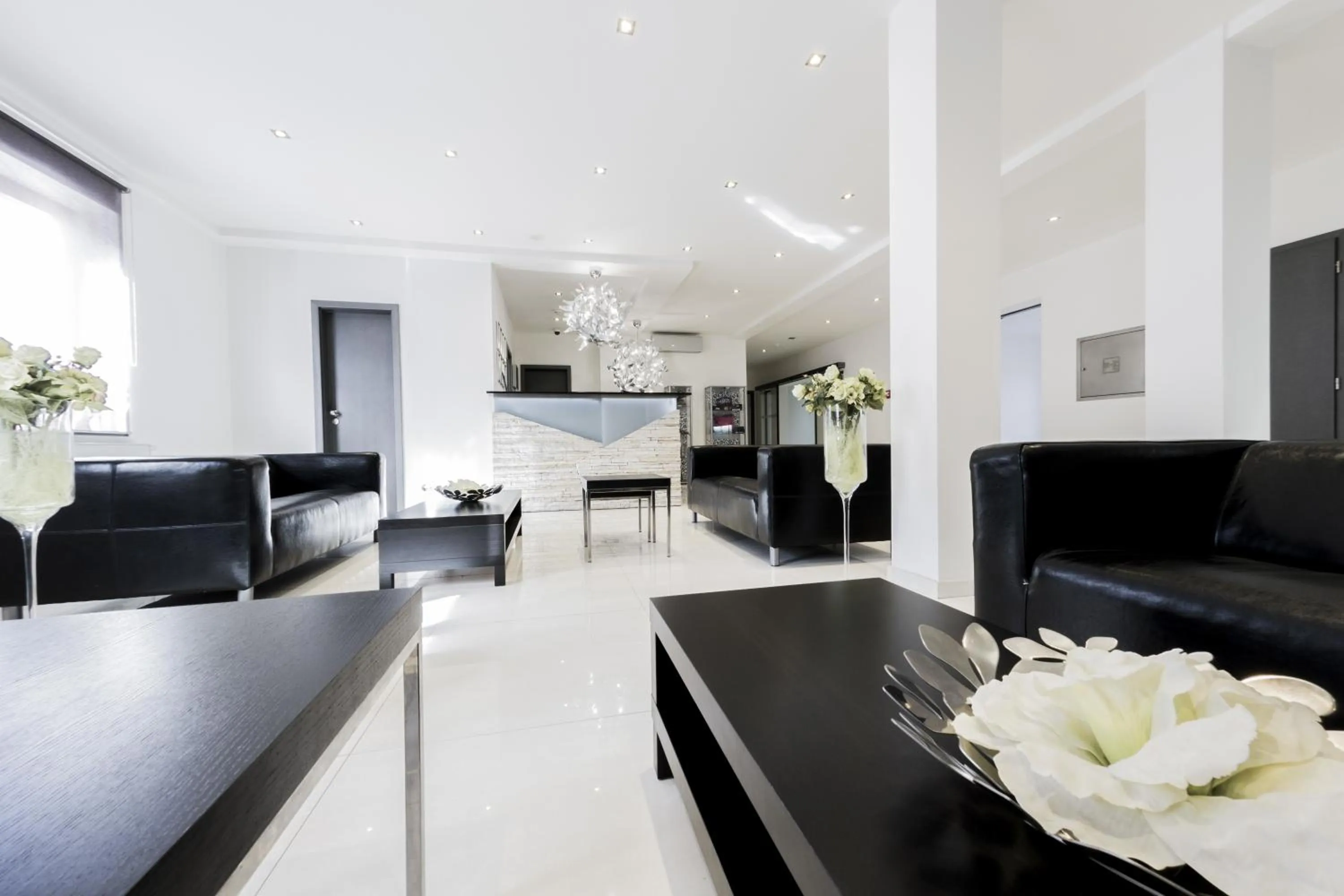 Lobby or reception in Hotel Herrmes