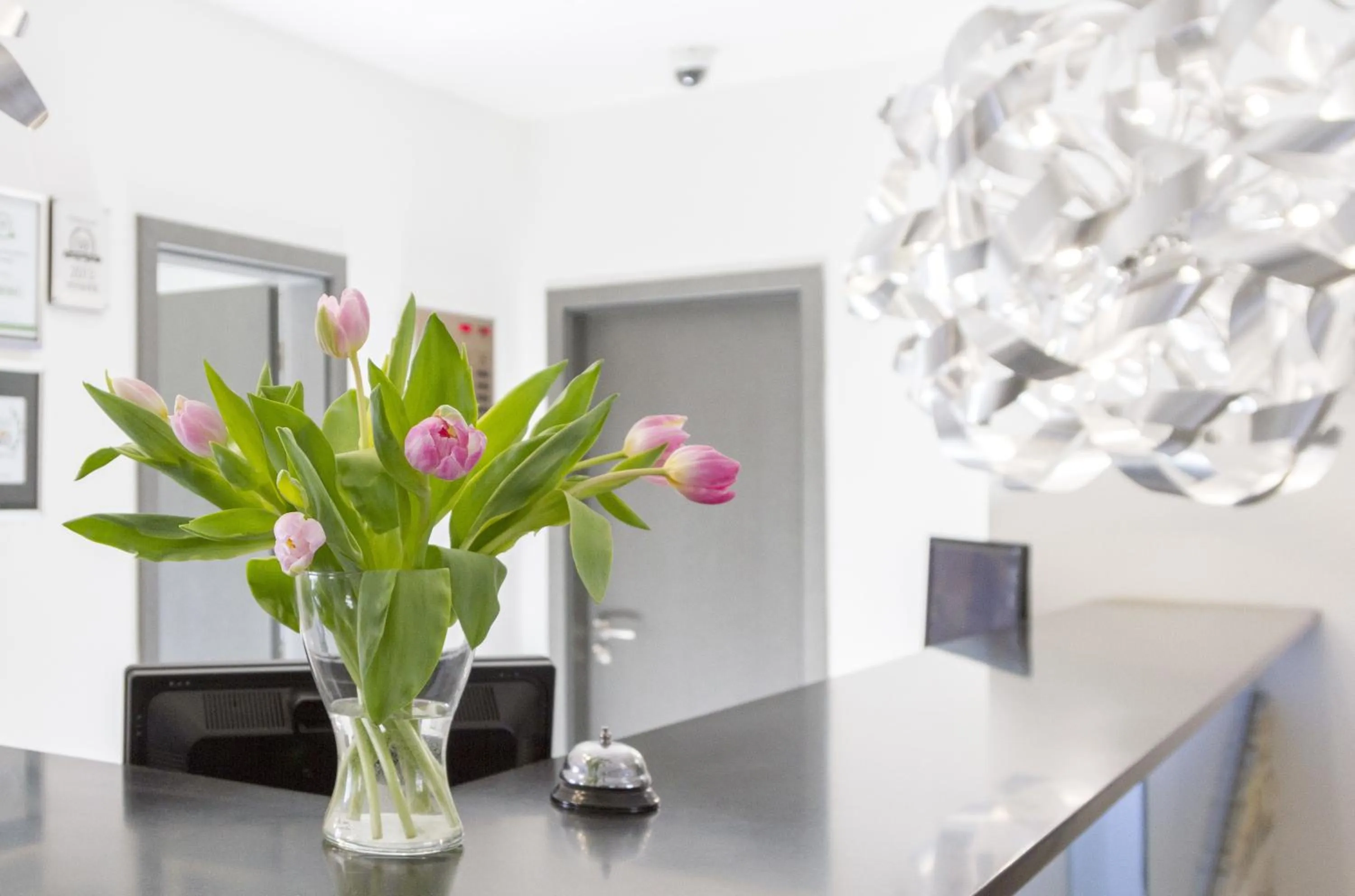 Lobby or reception in Hotel Herrmes