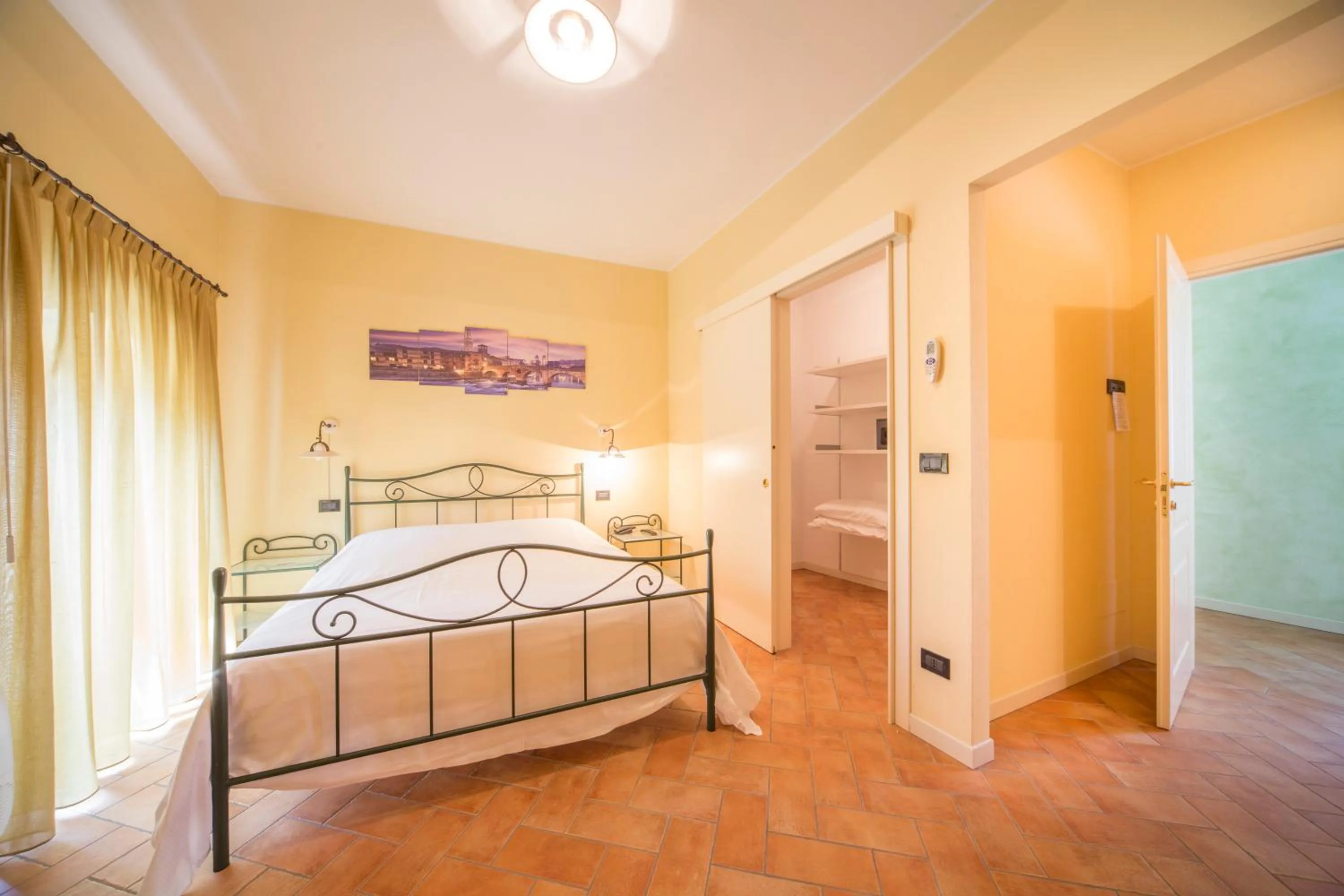 Bedroom, Bed in Hotel Antichi Cortili