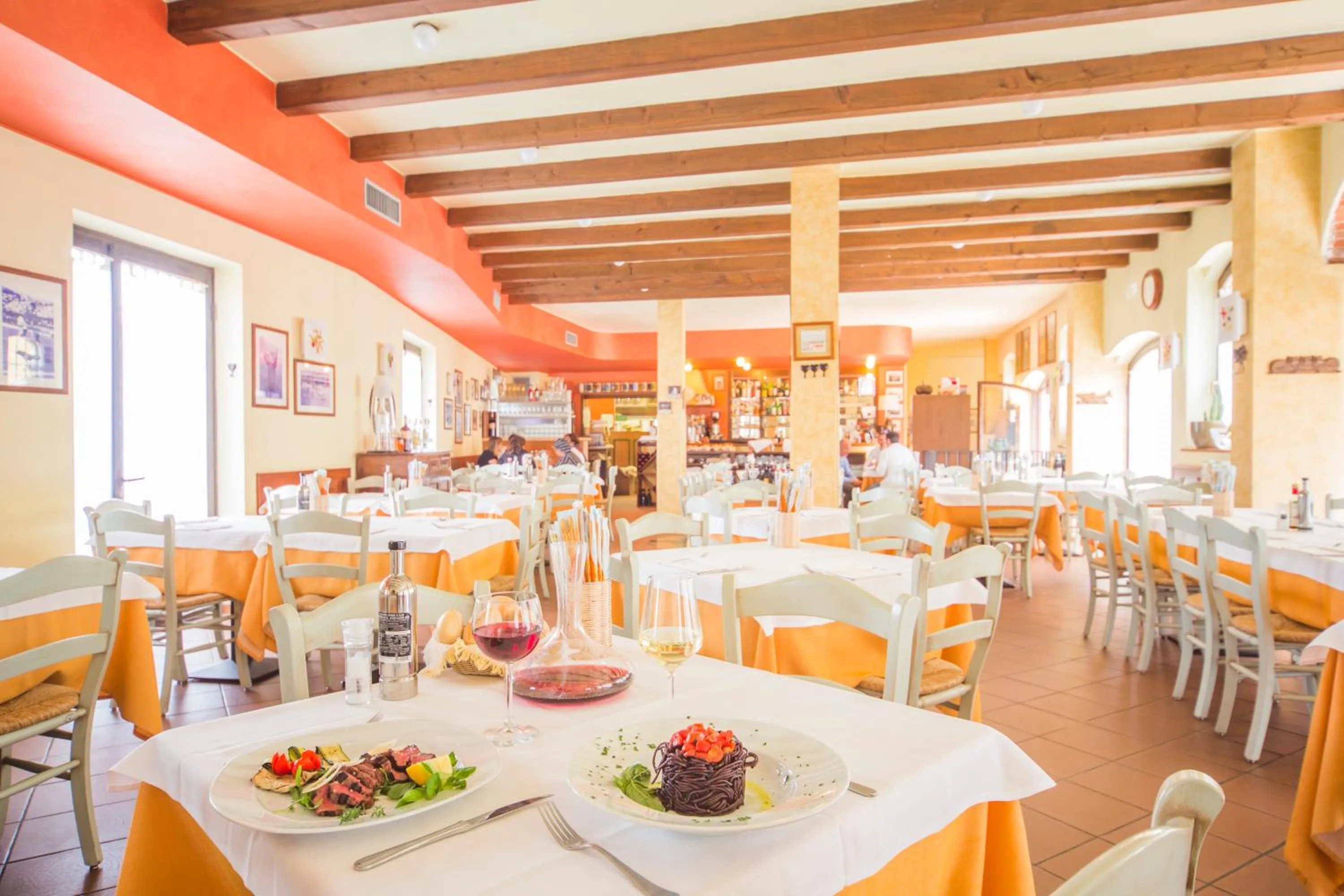 Restaurant/places to eat in Hotel Antichi Cortili
