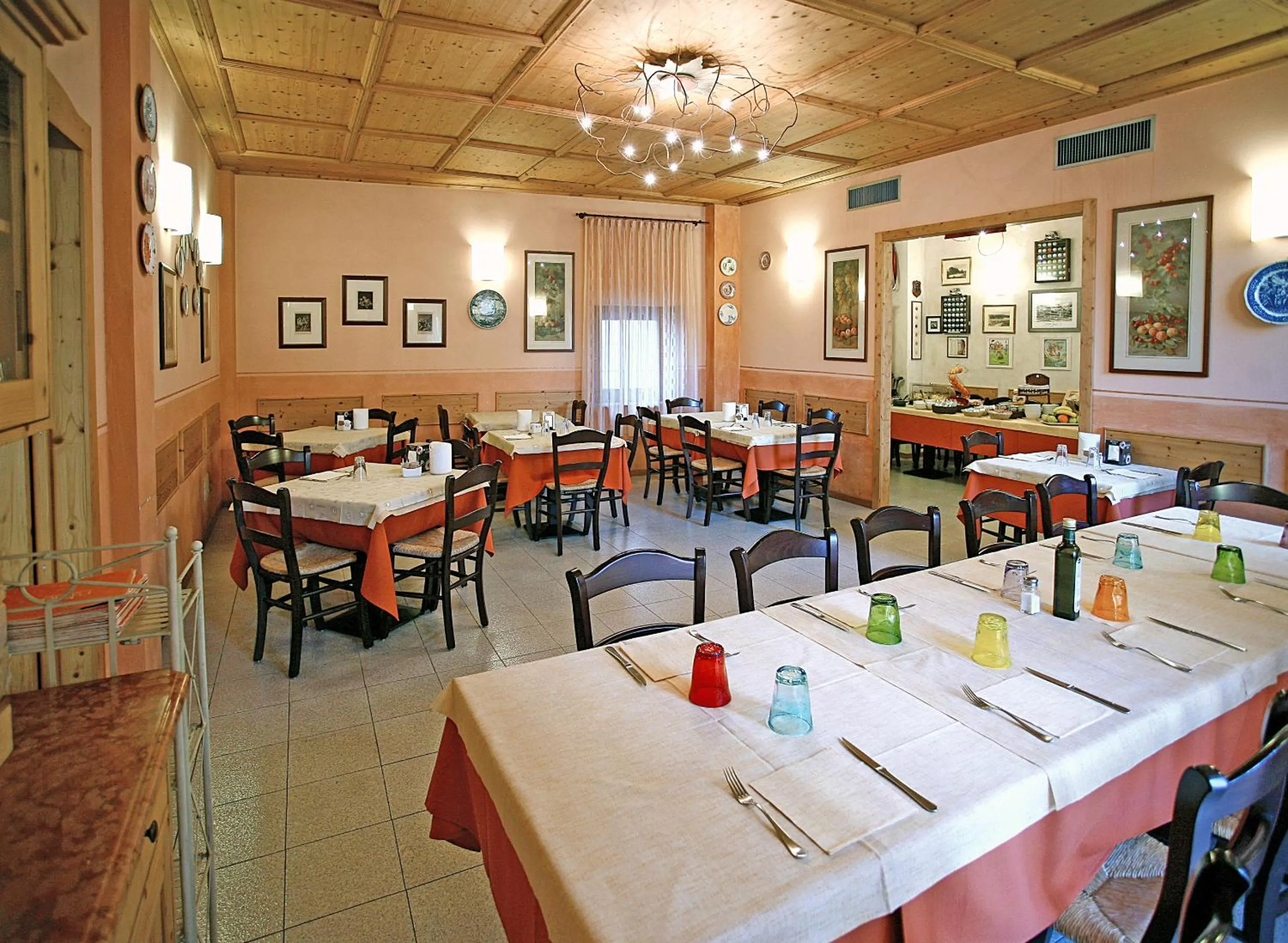 Restaurant/places to eat in Hotel Antichi Cortili