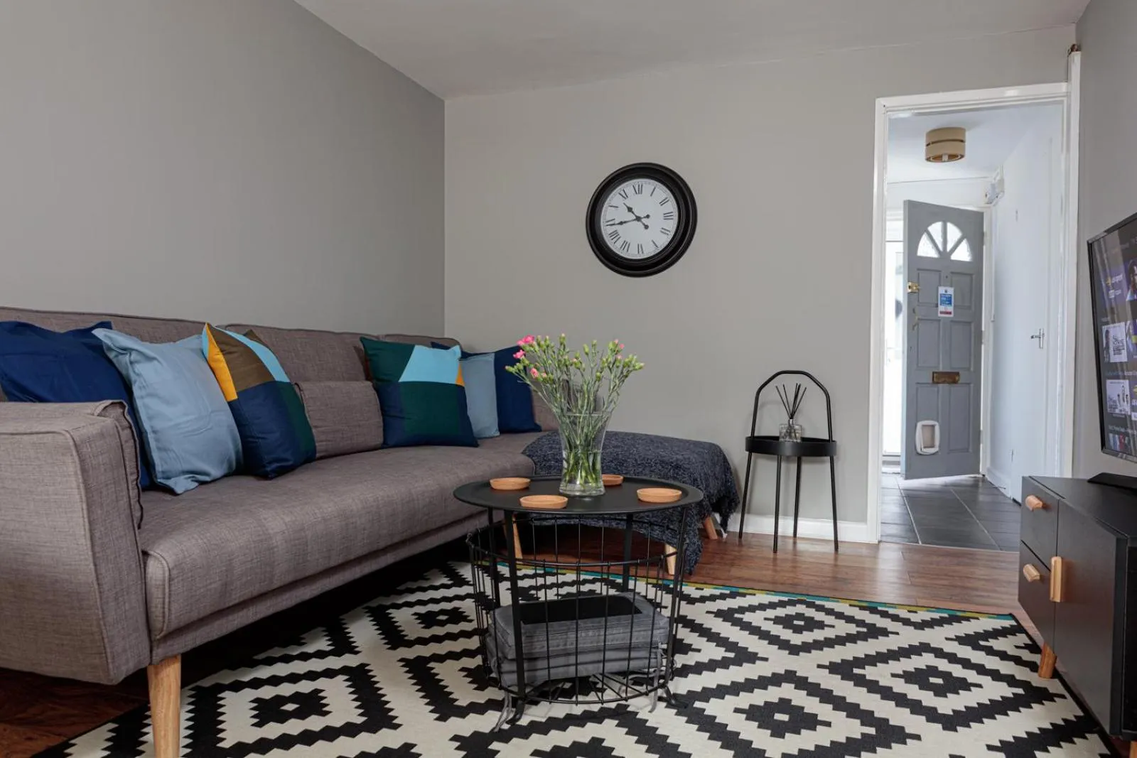 Living room in Laburnum By The Sea