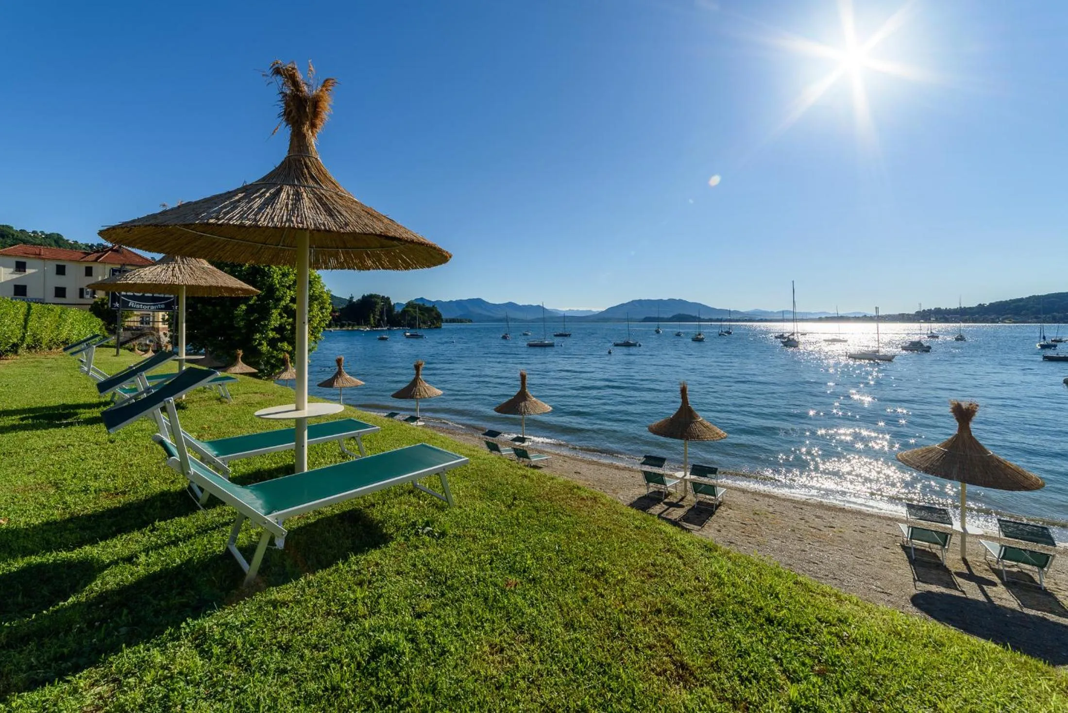 Beach in Hotel Villa Paradiso