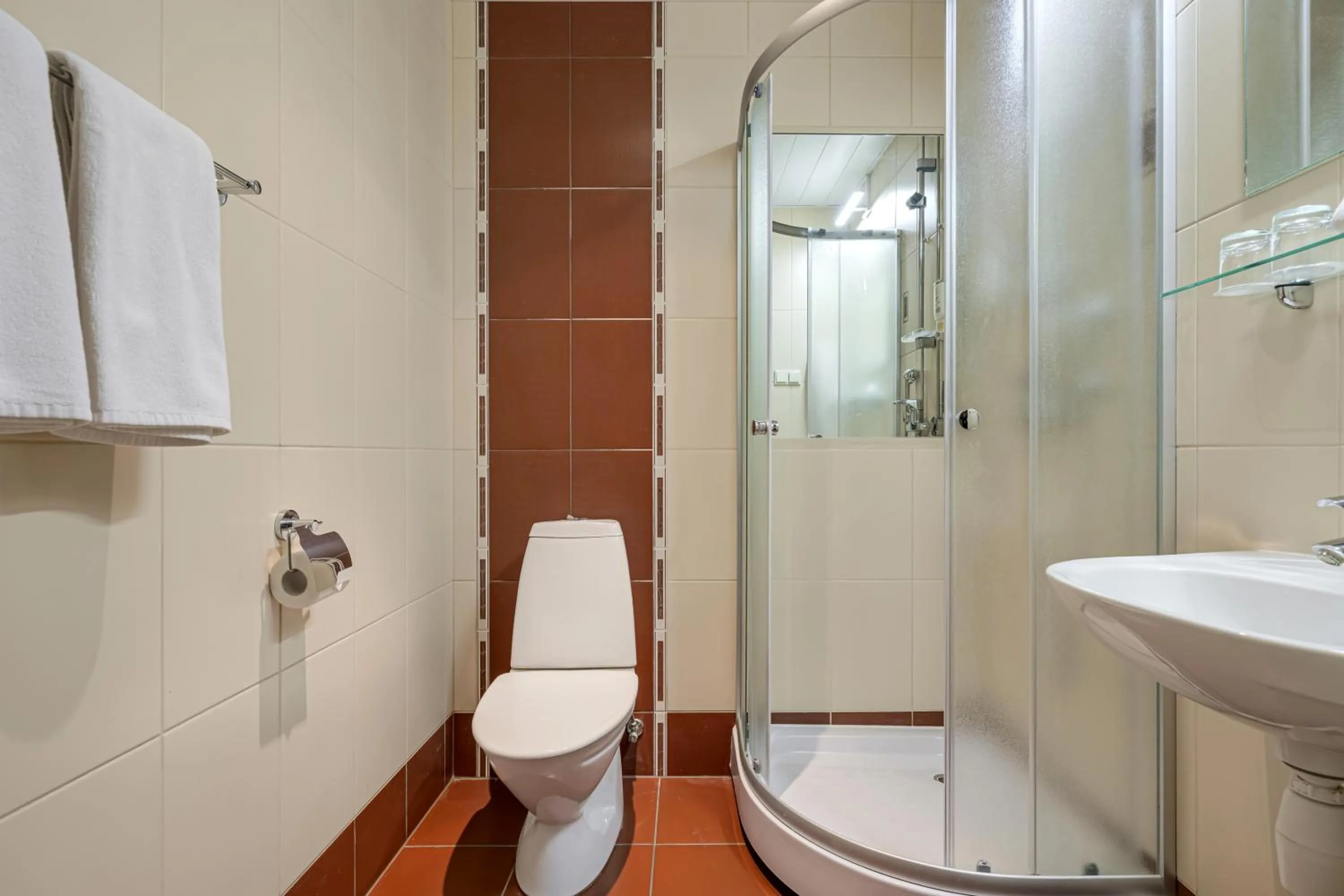 Shower in Hotel Rocca al Mare