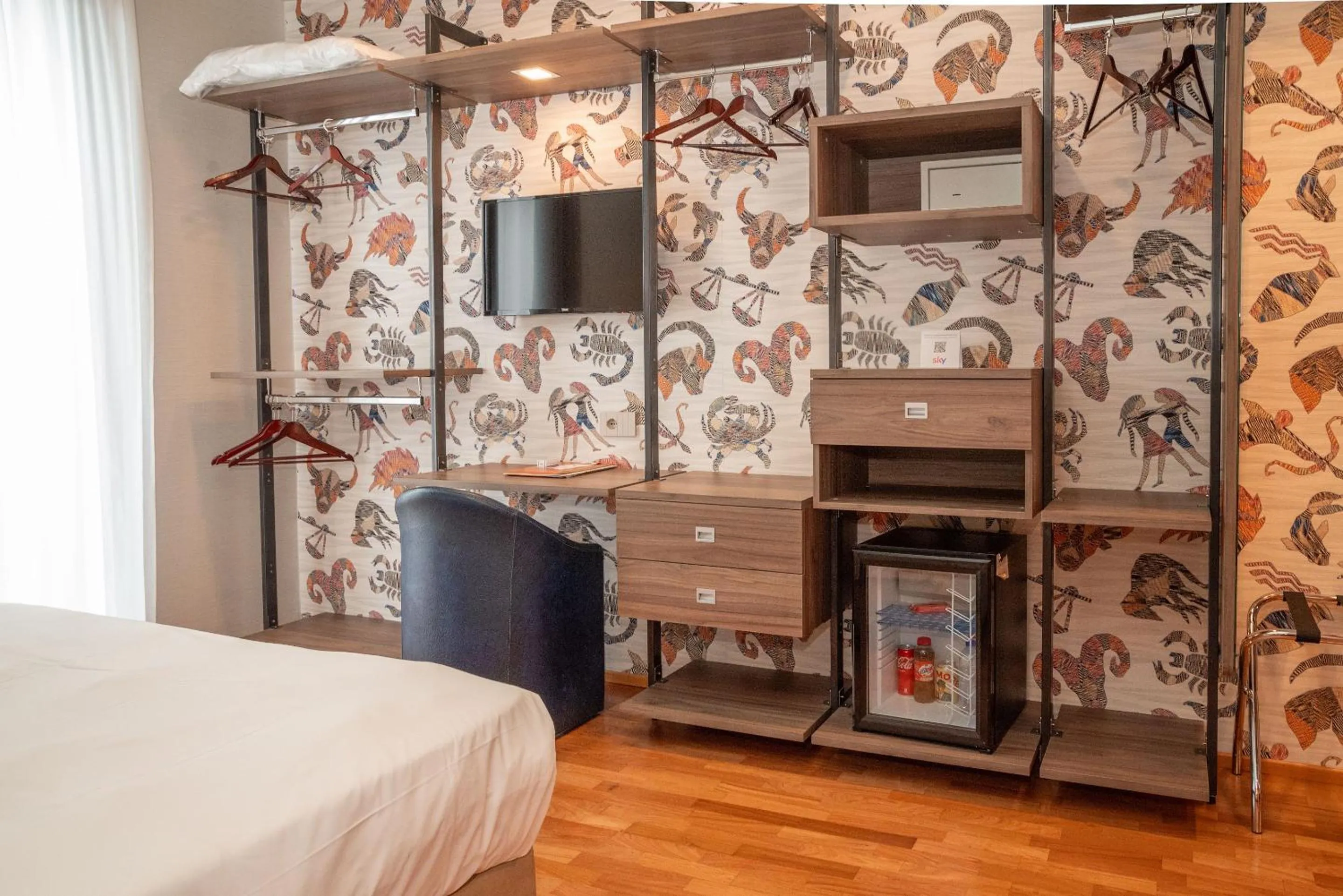 TV and multimedia, Bed in SIRIOHotel