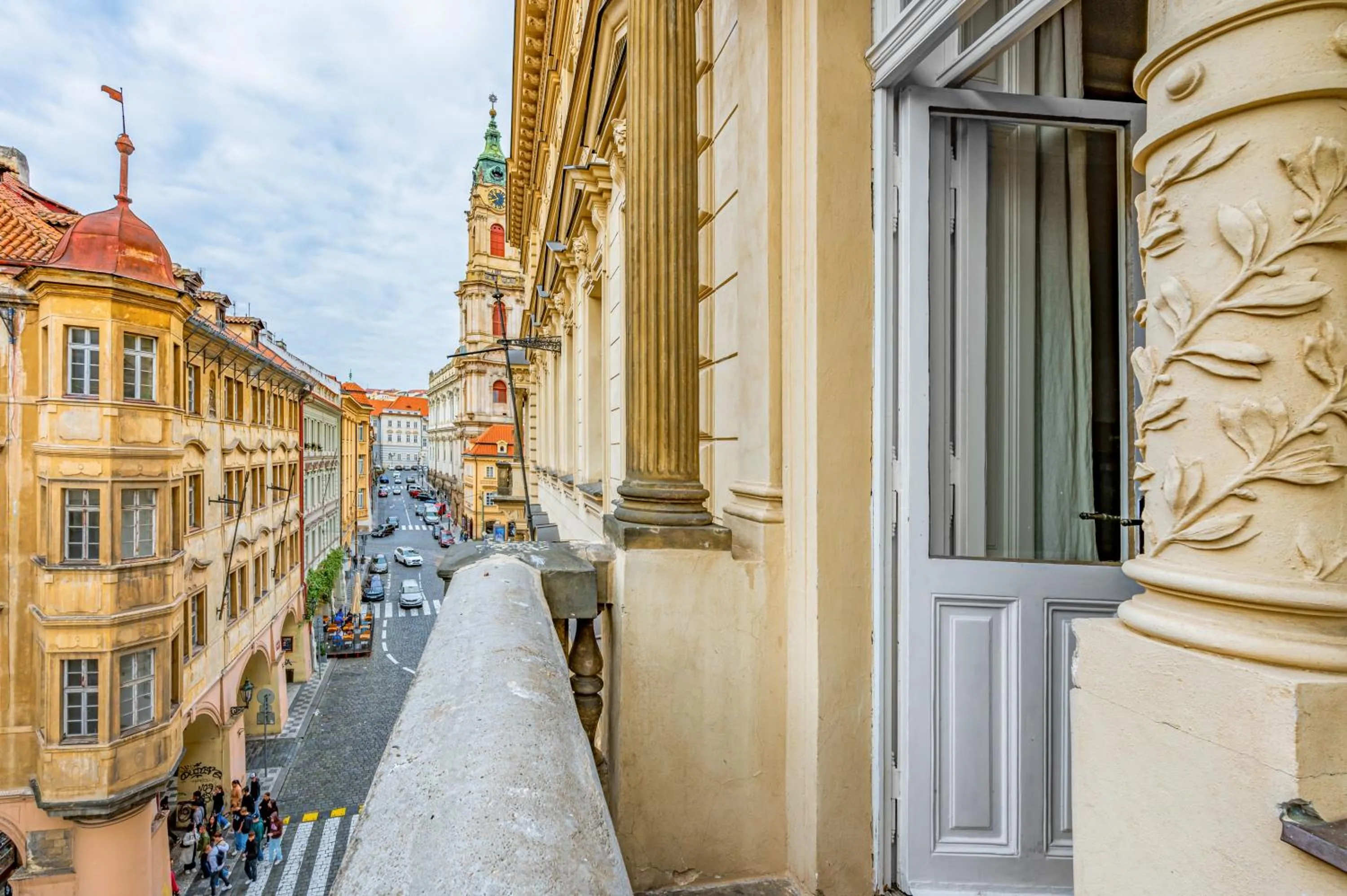 View (from property/room) in Malostranská Residence