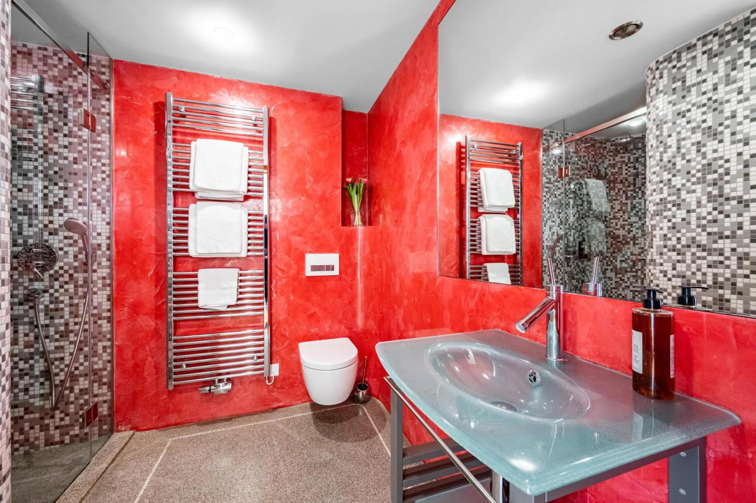 Toilet in Malostranská Residence