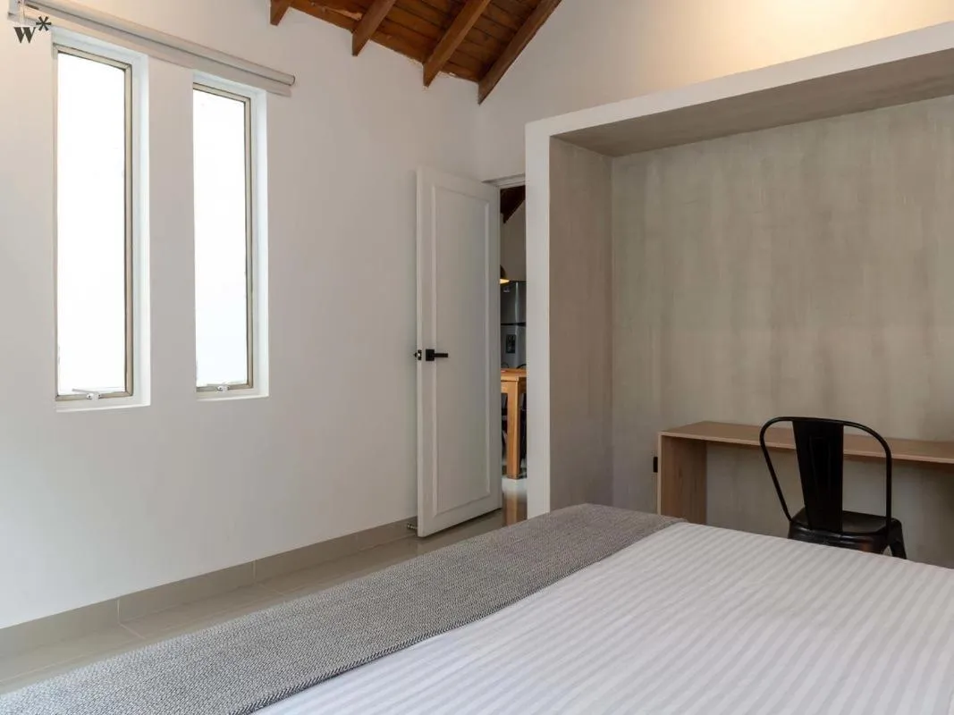 Bed in Hotel Santa Ana Medellin